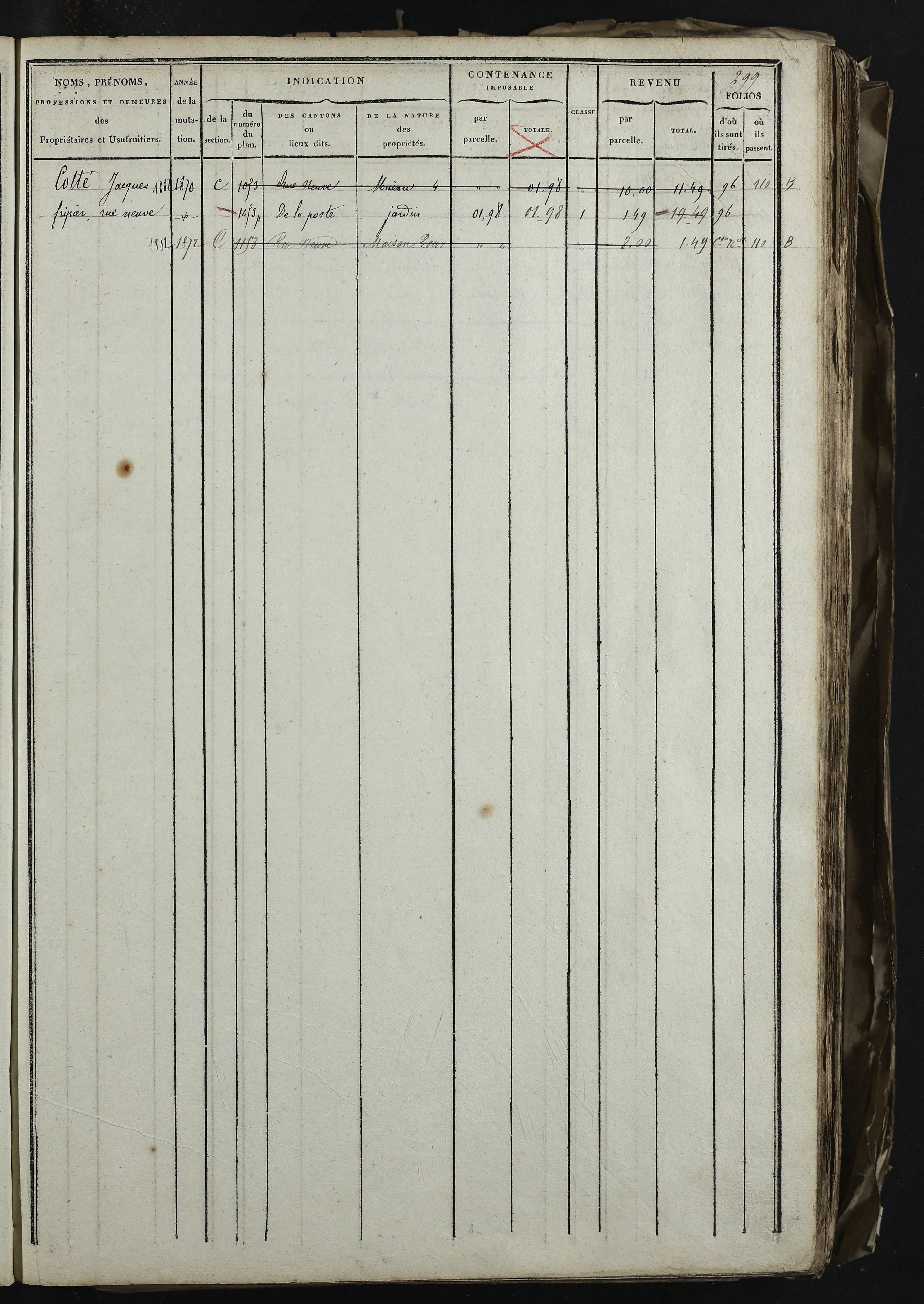 Relevant - 3 P 741 - 3 P 741 -  Folios 1 à 980  (1832-1846)