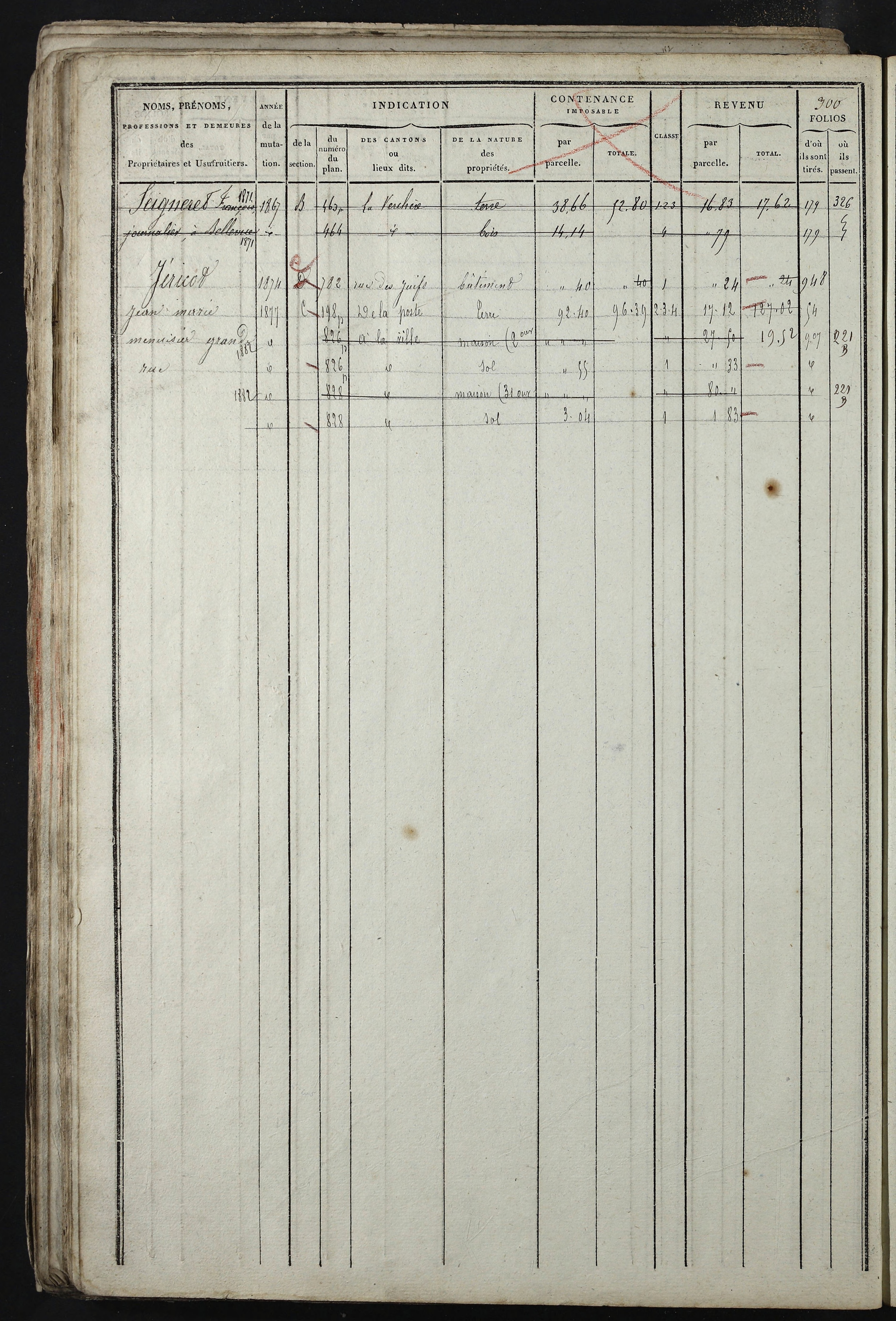 Relevant - 3 P 741 - 3 P 741 -  Folios 1 à 980  (1832-1846)