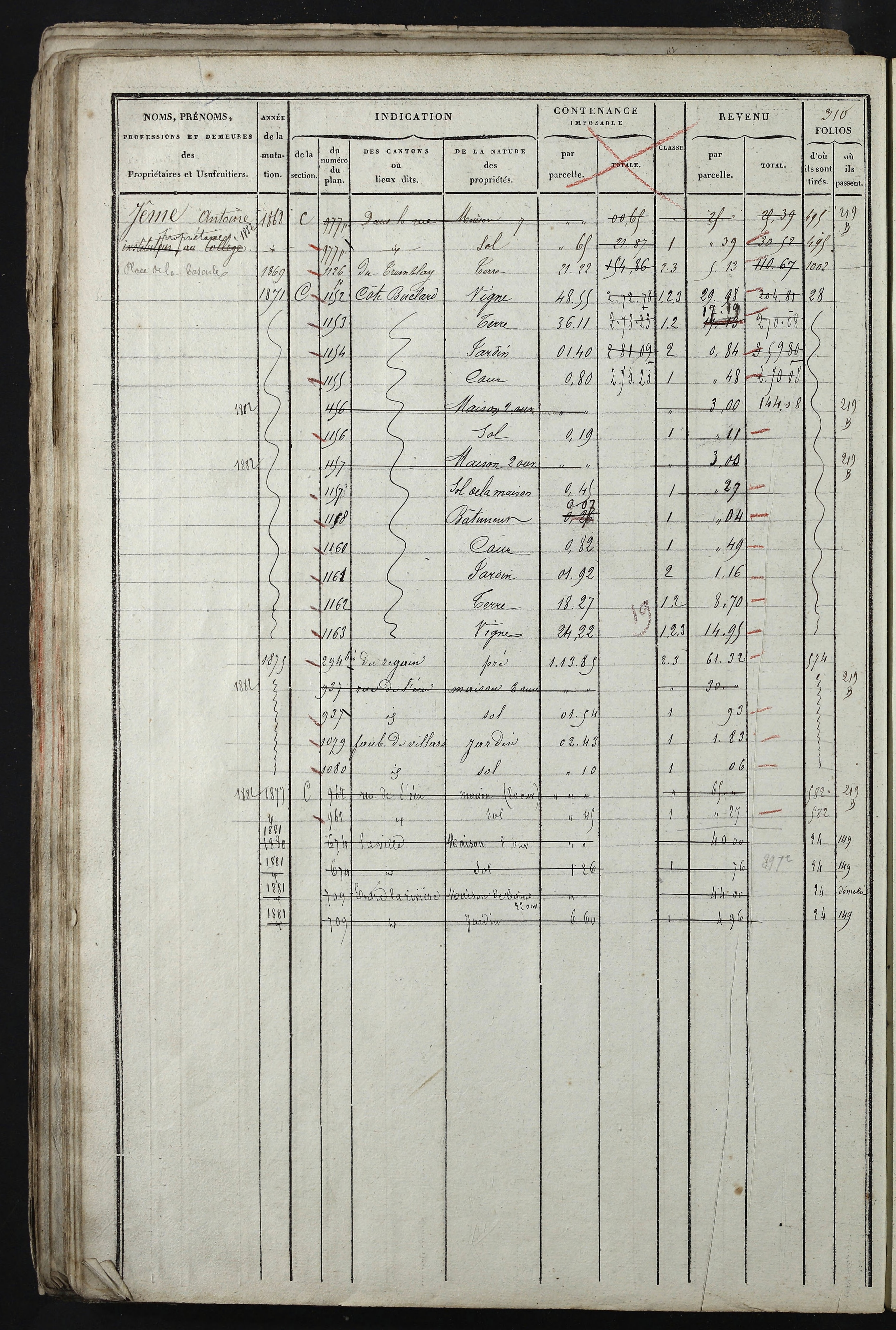Relevant - 3 P 741 - 3 P 741 -  Folios 1 à 980  (1832-1846)