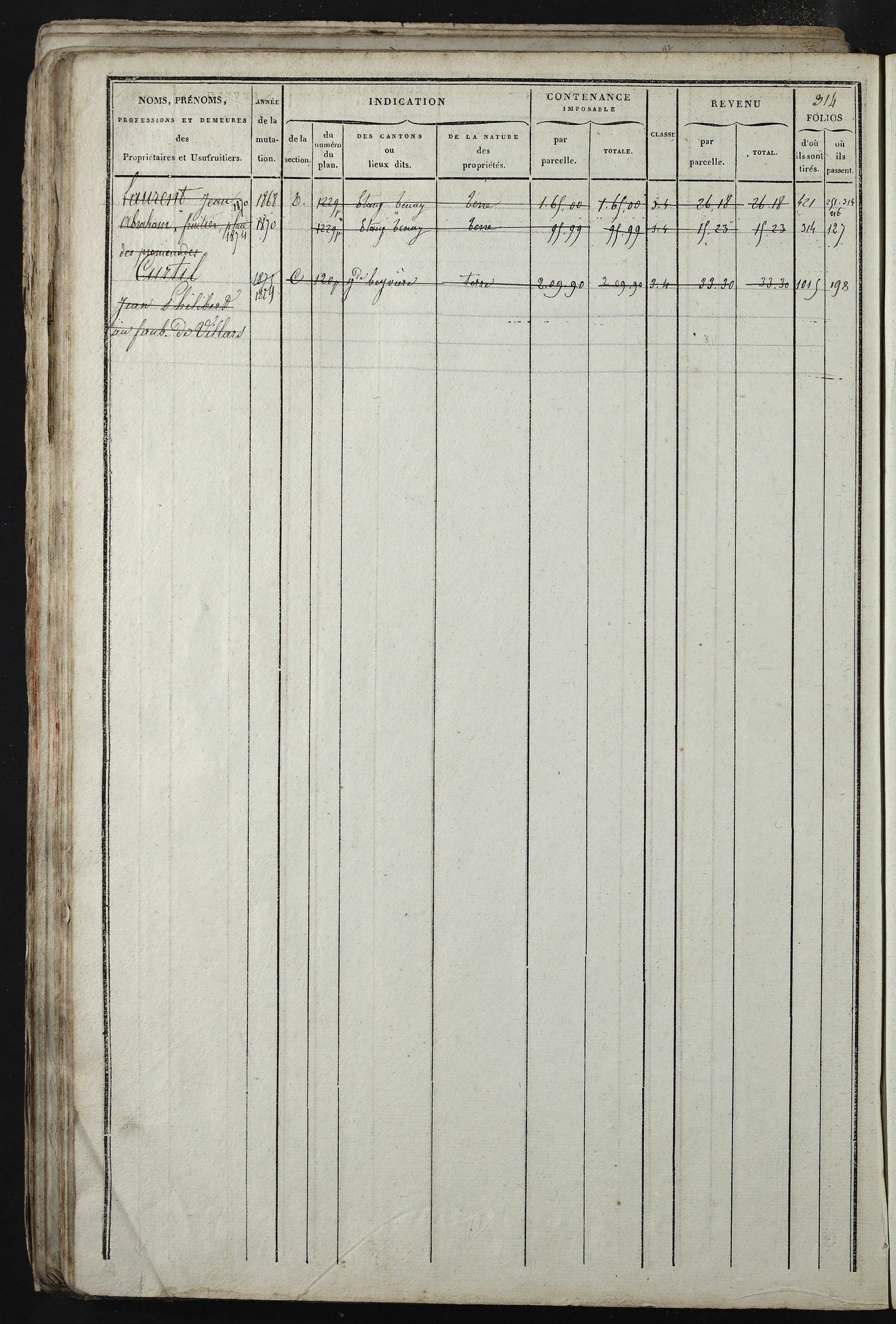 Relevant - 3 P 741 - 3 P 741 -  Folios 1 à 980  (1832-1846)