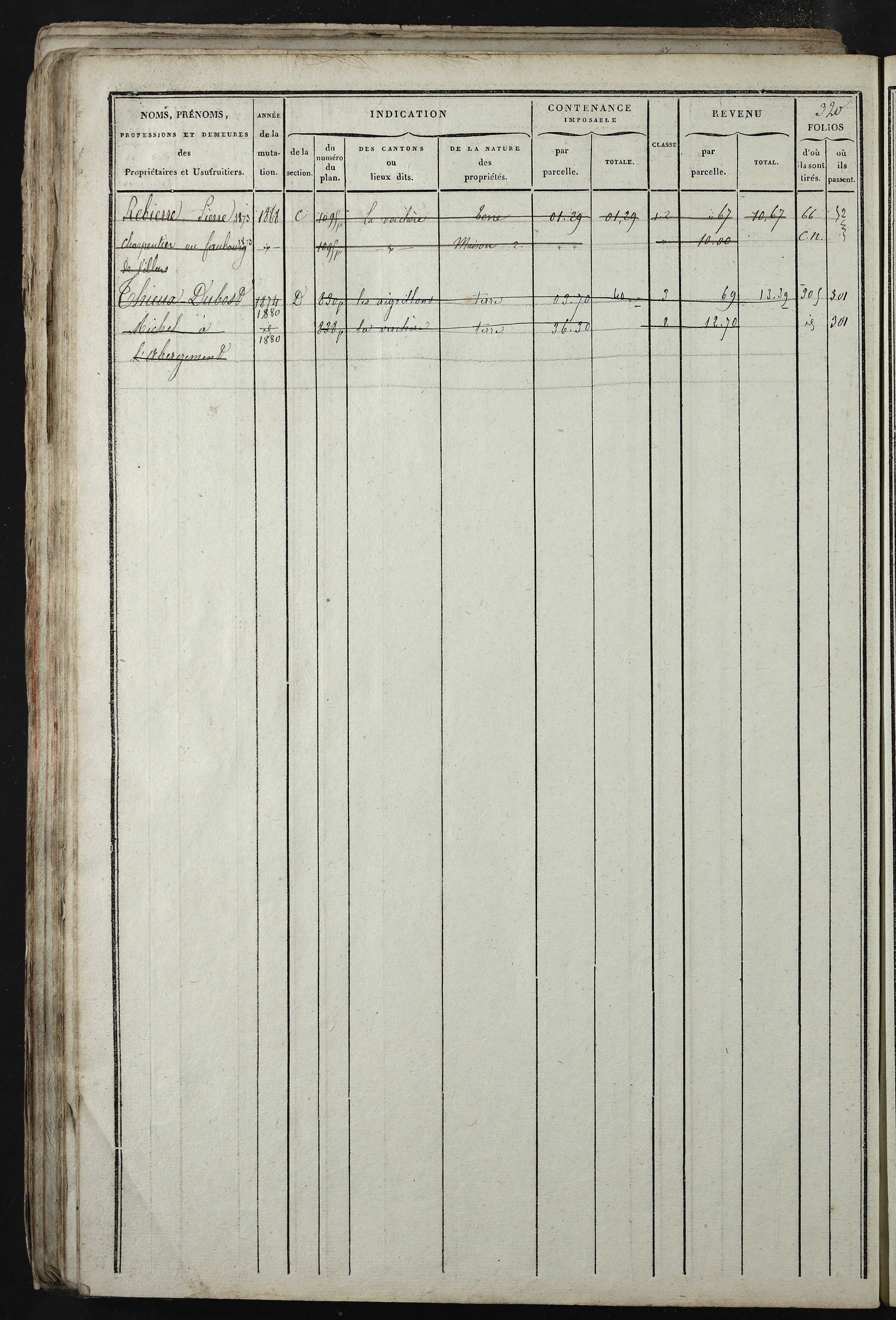 Relevant - 3 P 741 - 3 P 741 -  Folios 1 à 980  (1832-1846)