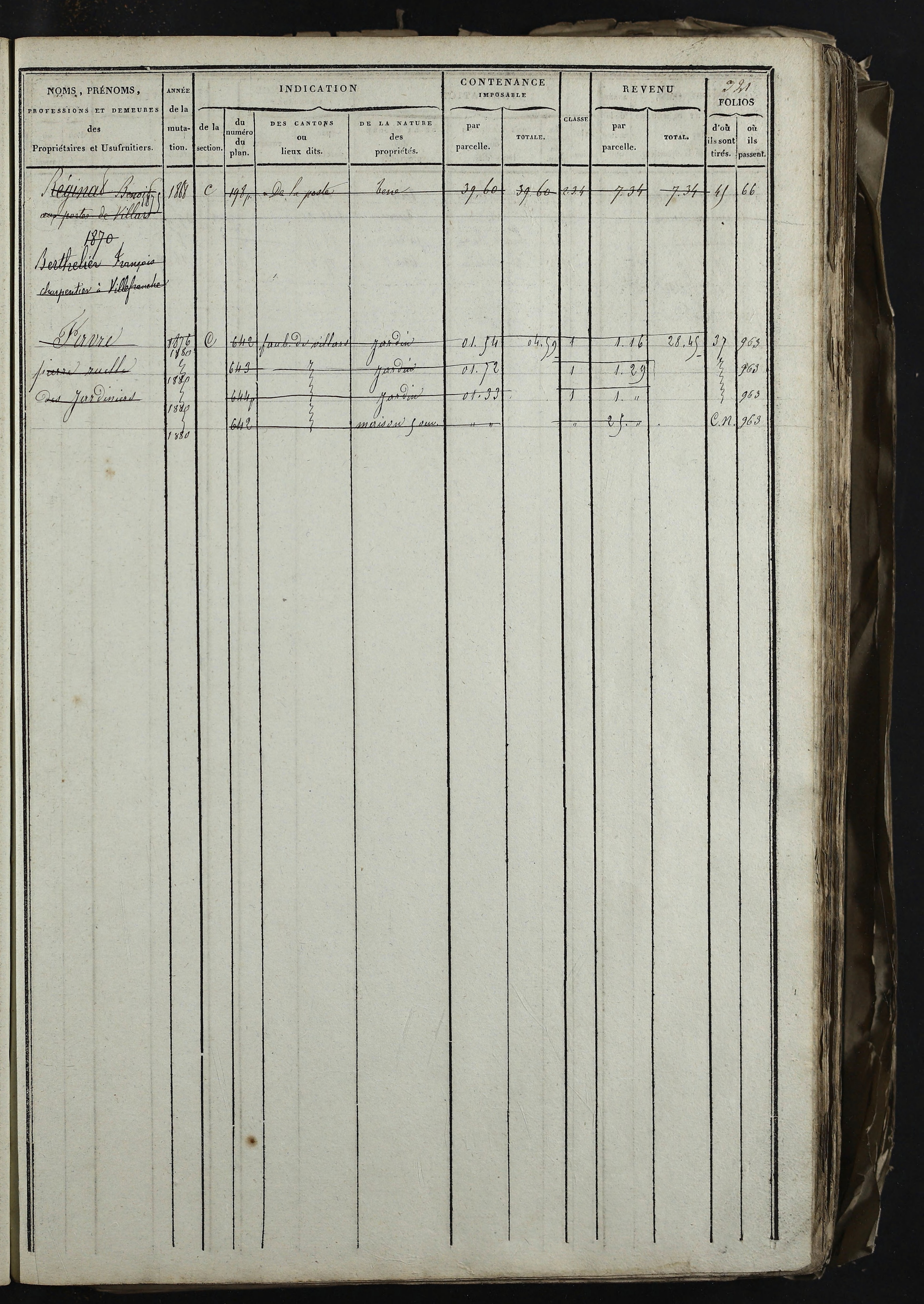 Relevant - 3 P 741 - 3 P 741 -  Folios 1 à 980  (1832-1846)