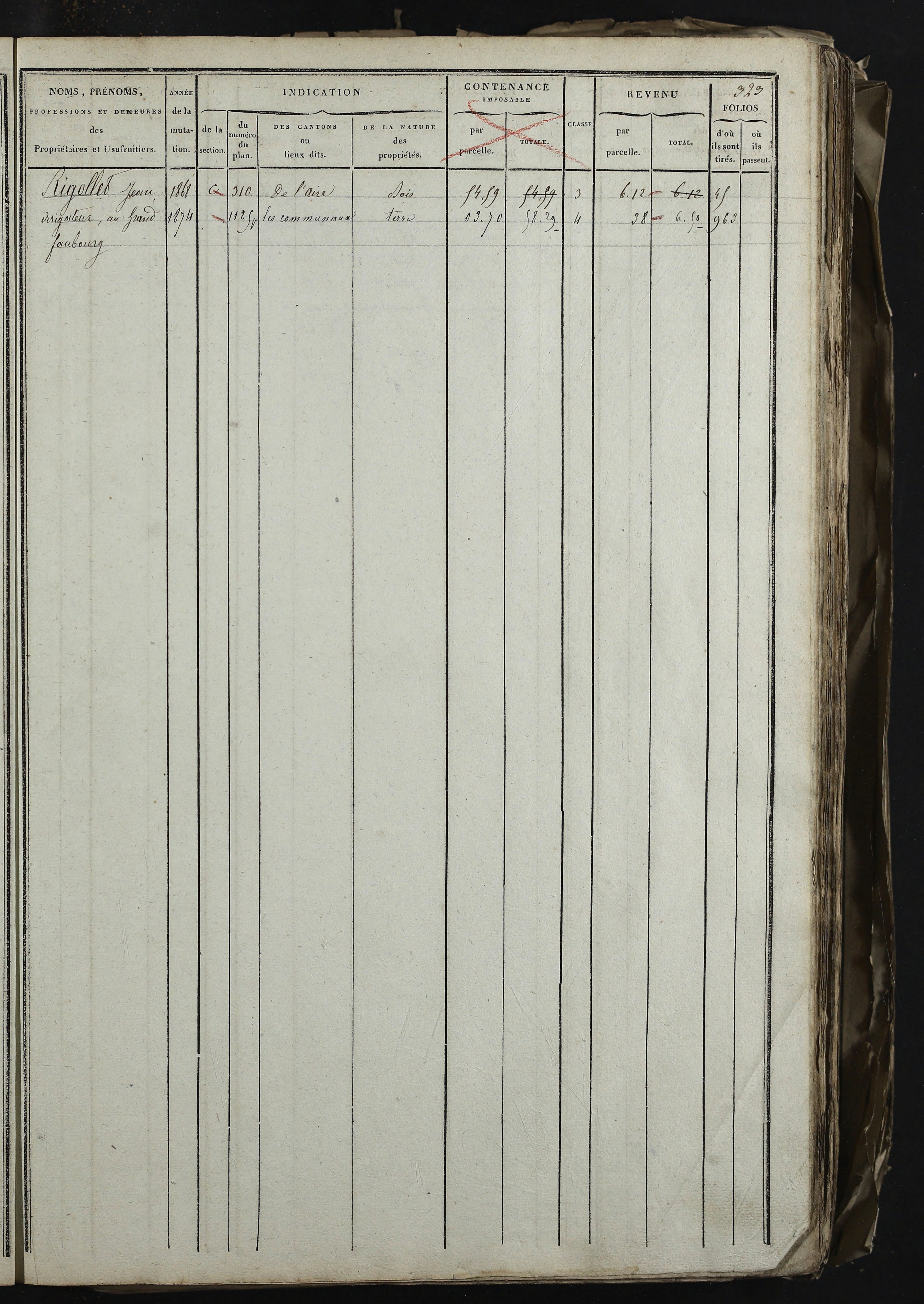 Relevant - 3 P 741 - 3 P 741 -  Folios 1 à 980  (1832-1846)