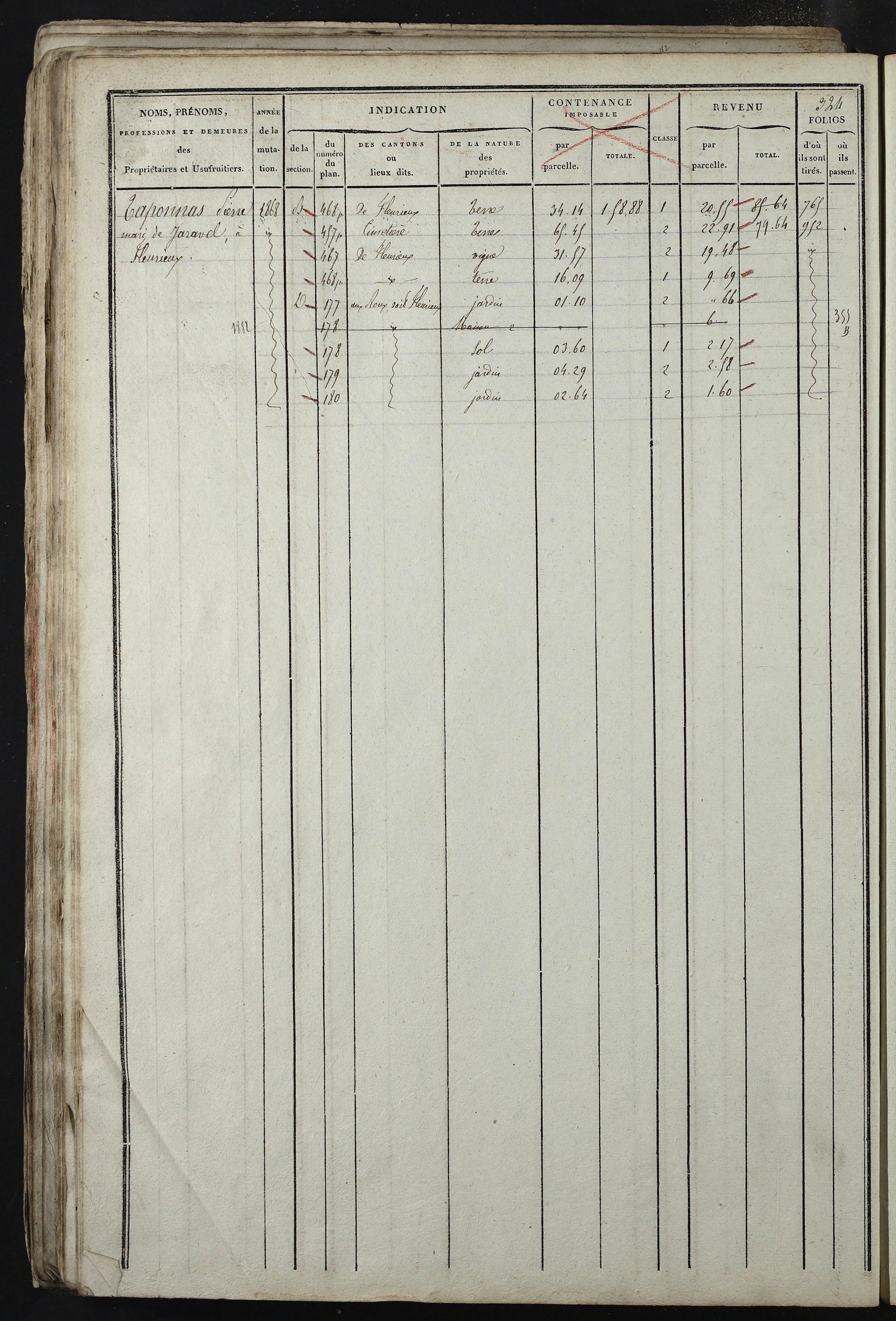 Relevant - 3 P 741 - 3 P 741 -  Folios 1 à 980  (1832-1846)