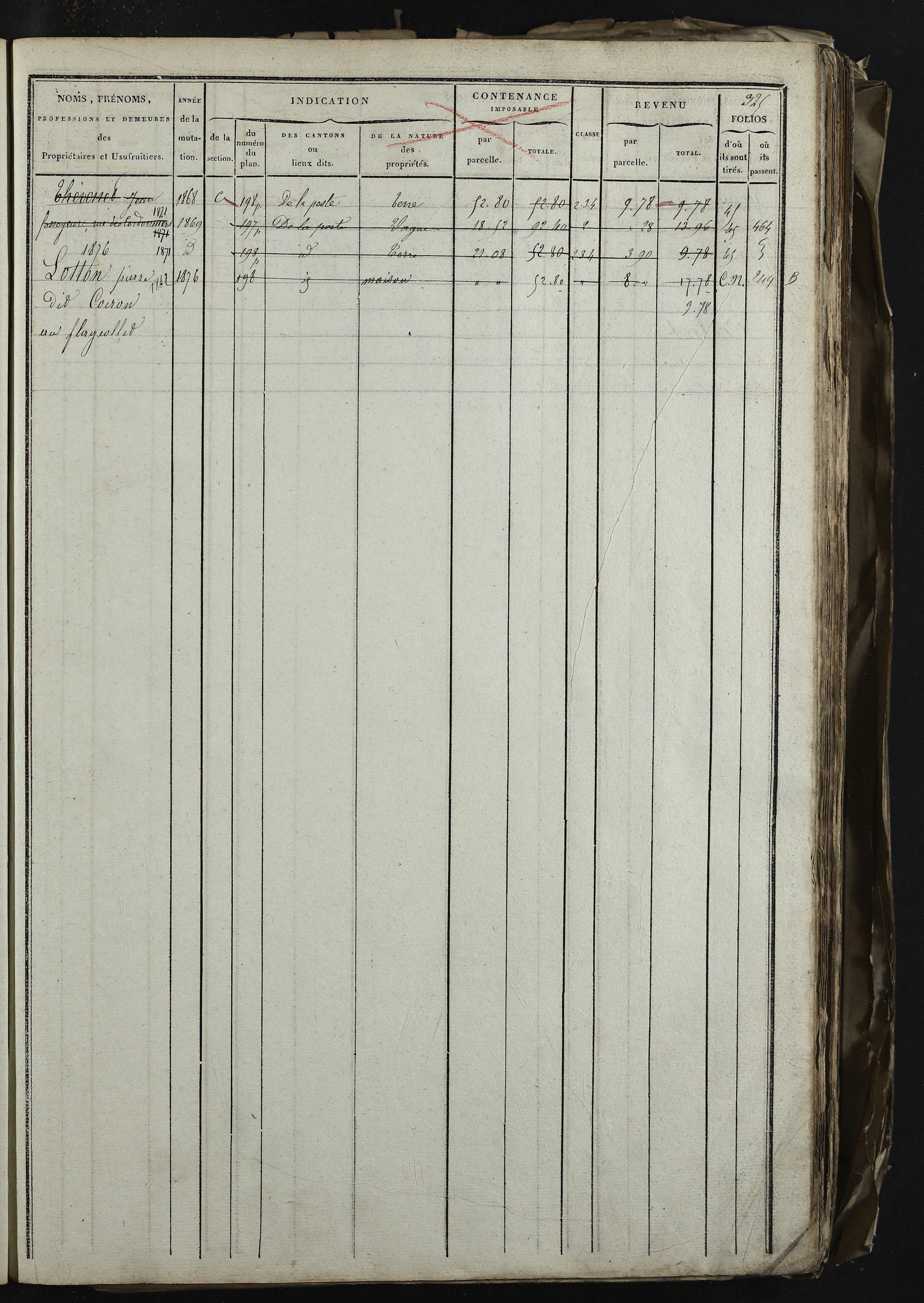Relevant - 3 P 741 - 3 P 741 -  Folios 1 à 980  (1832-1846)
