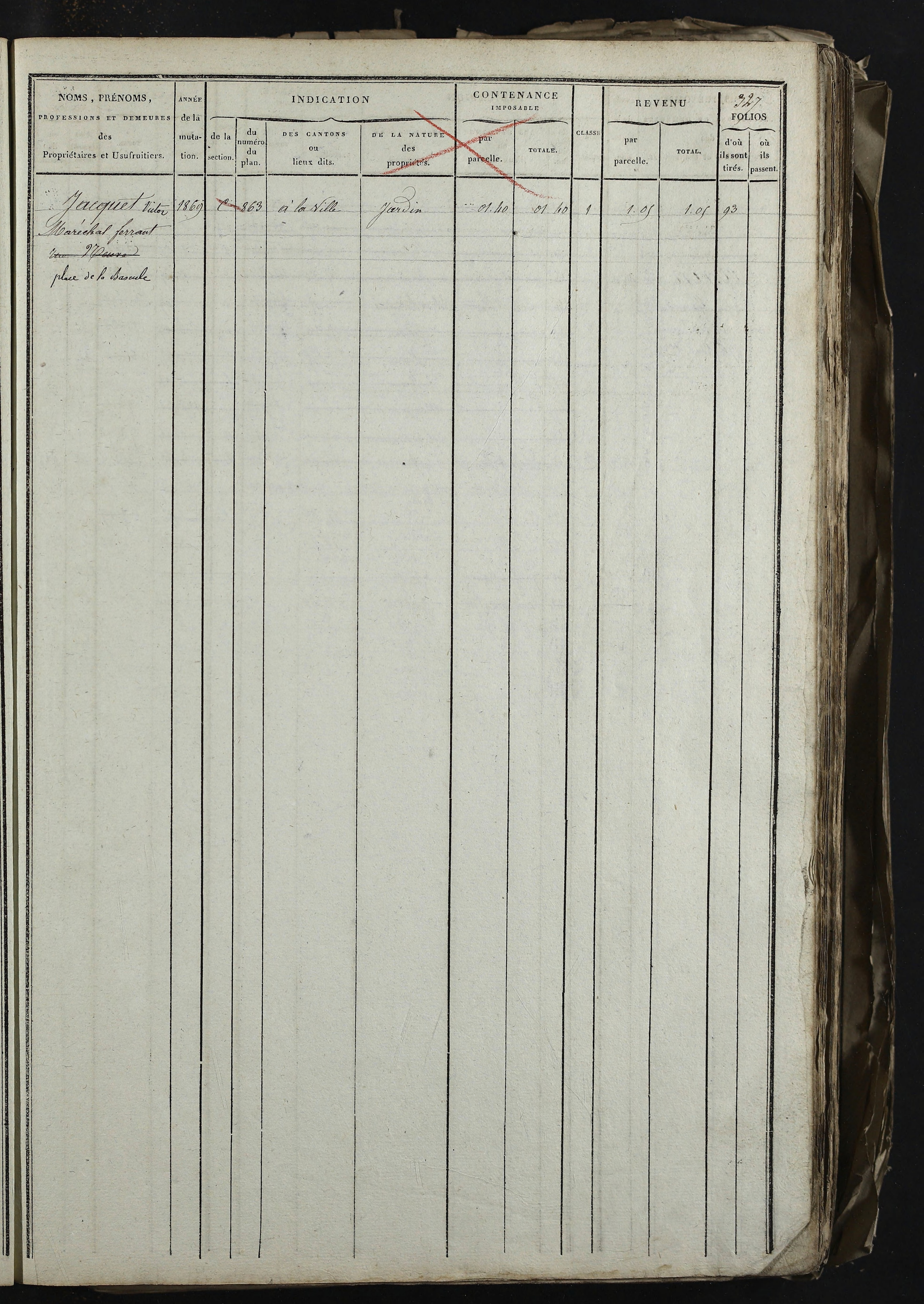 Relevant - 3 P 741 - 3 P 741 -  Folios 1 à 980  (1832-1846)