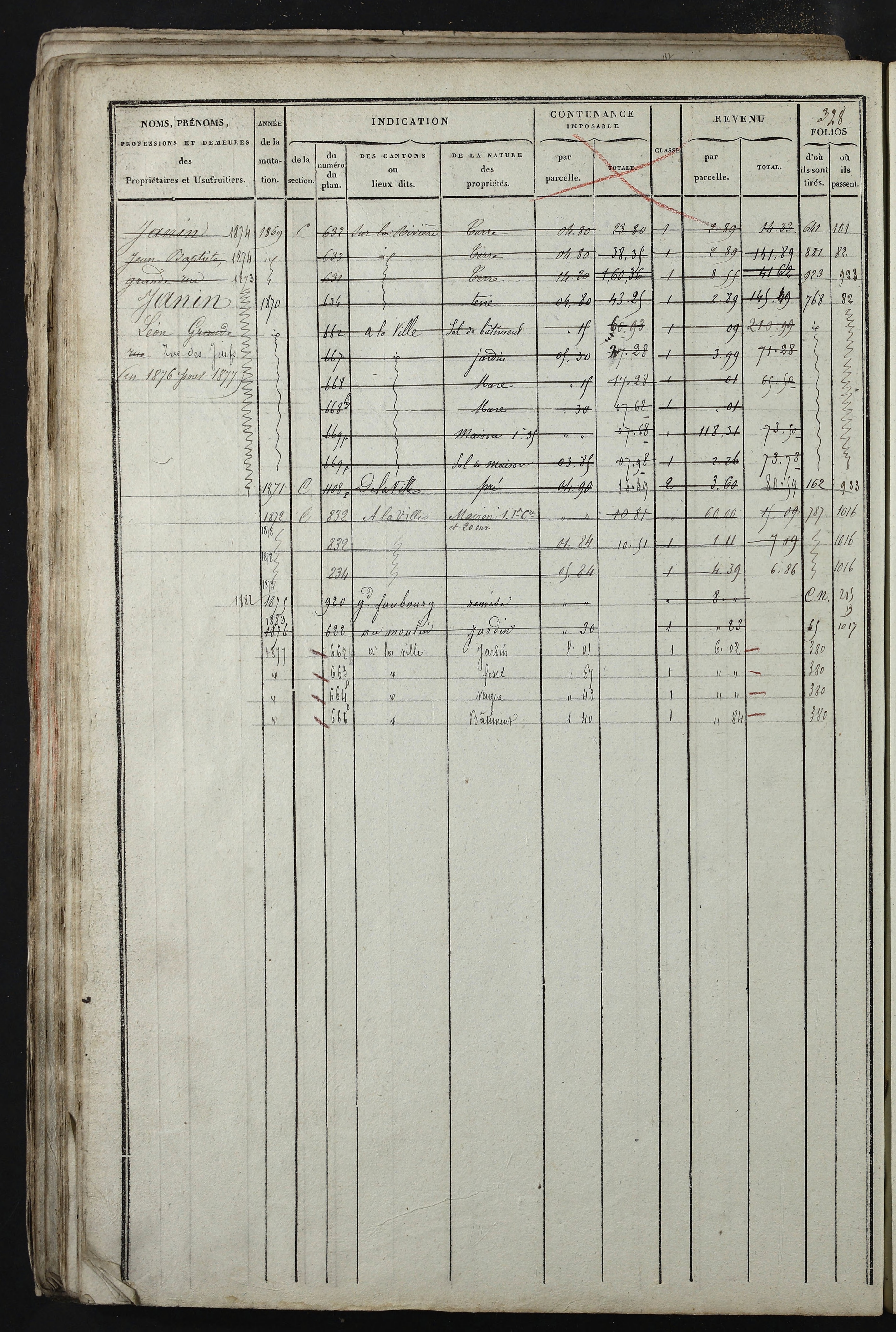 Relevant - 3 P 741 - 3 P 741 -  Folios 1 à 980  (1832-1846)