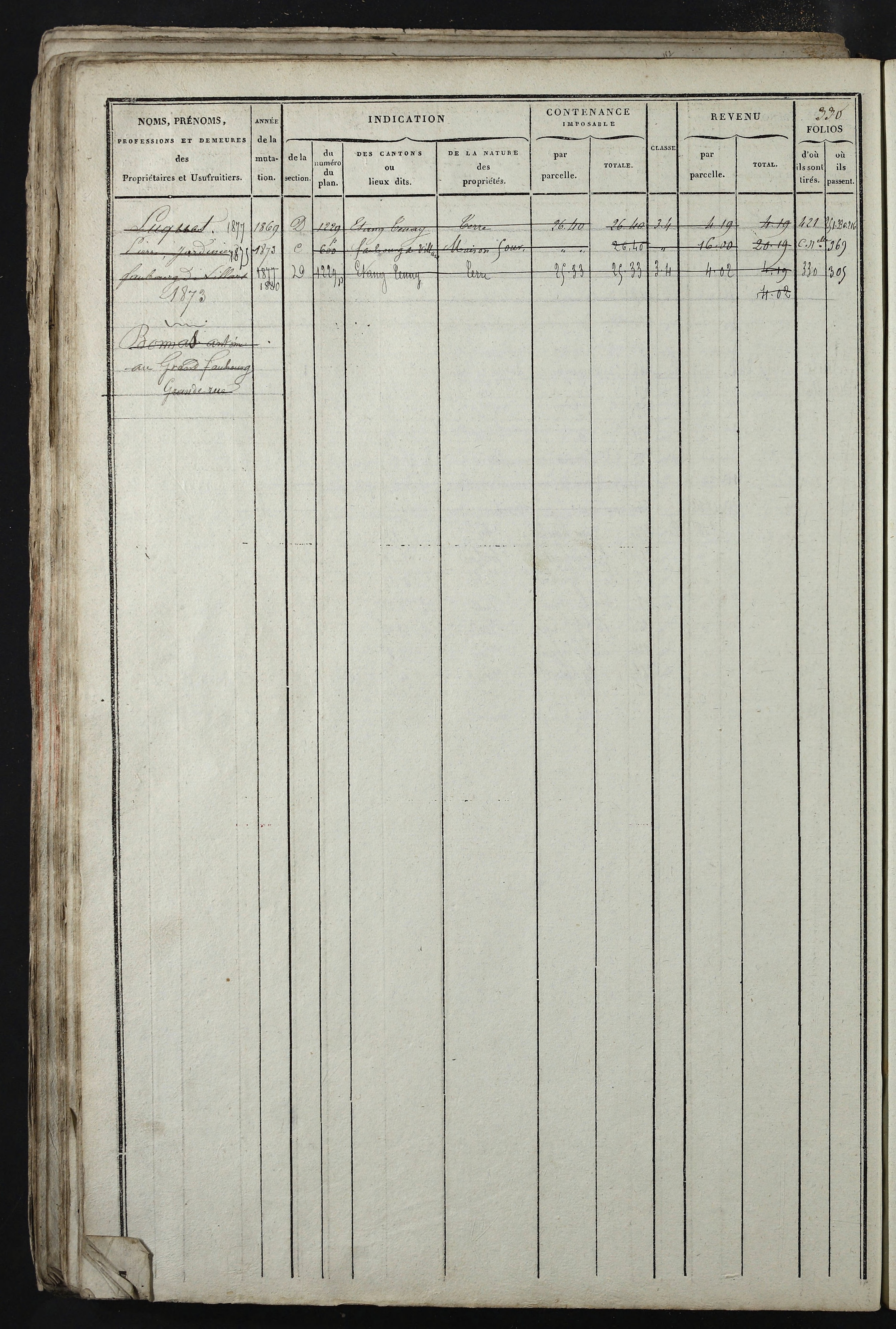 Relevant - 3 P 741 - 3 P 741 -  Folios 1 à 980  (1832-1846)