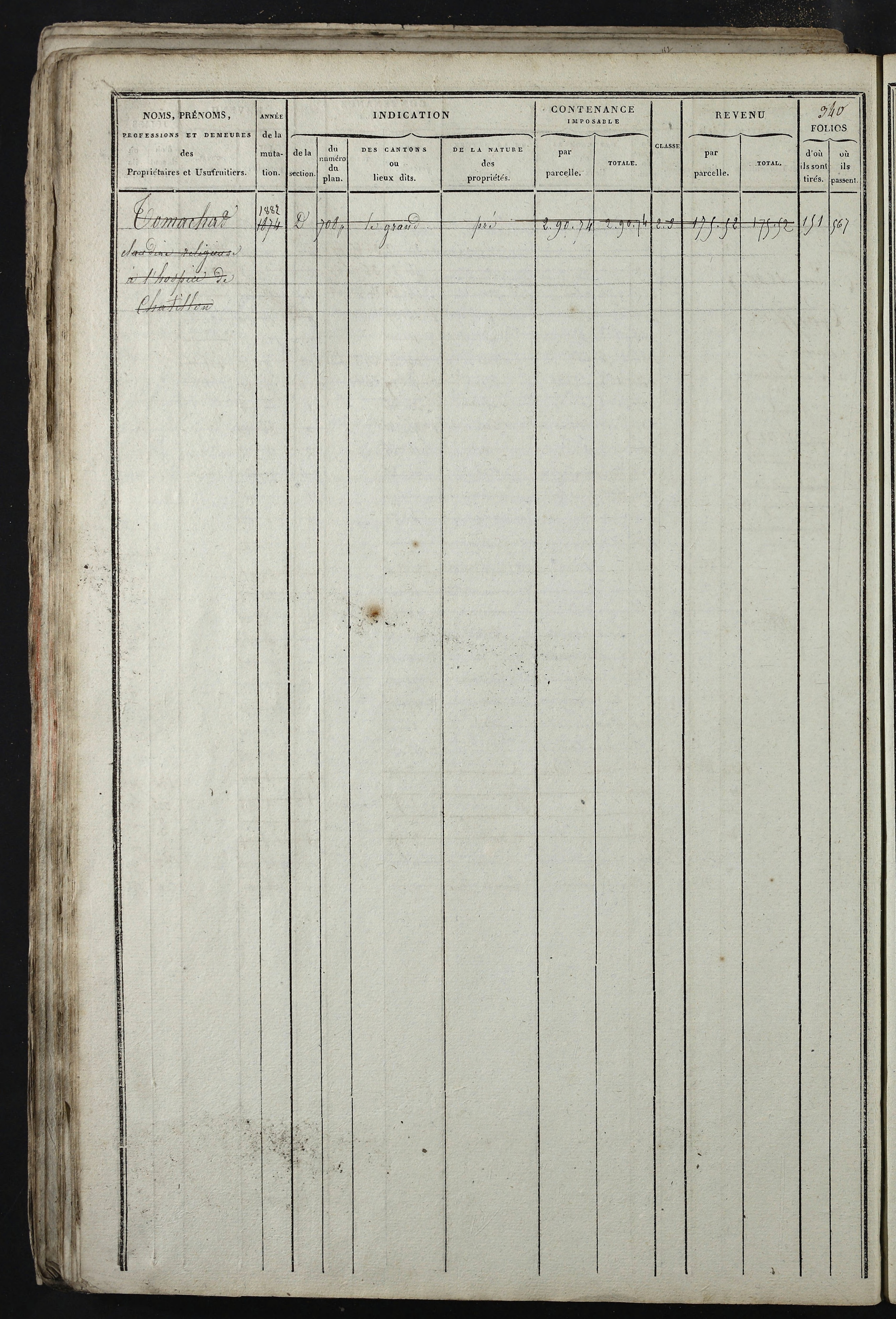Relevant - 3 P 741 - 3 P 741 -  Folios 1 à 980  (1832-1846)