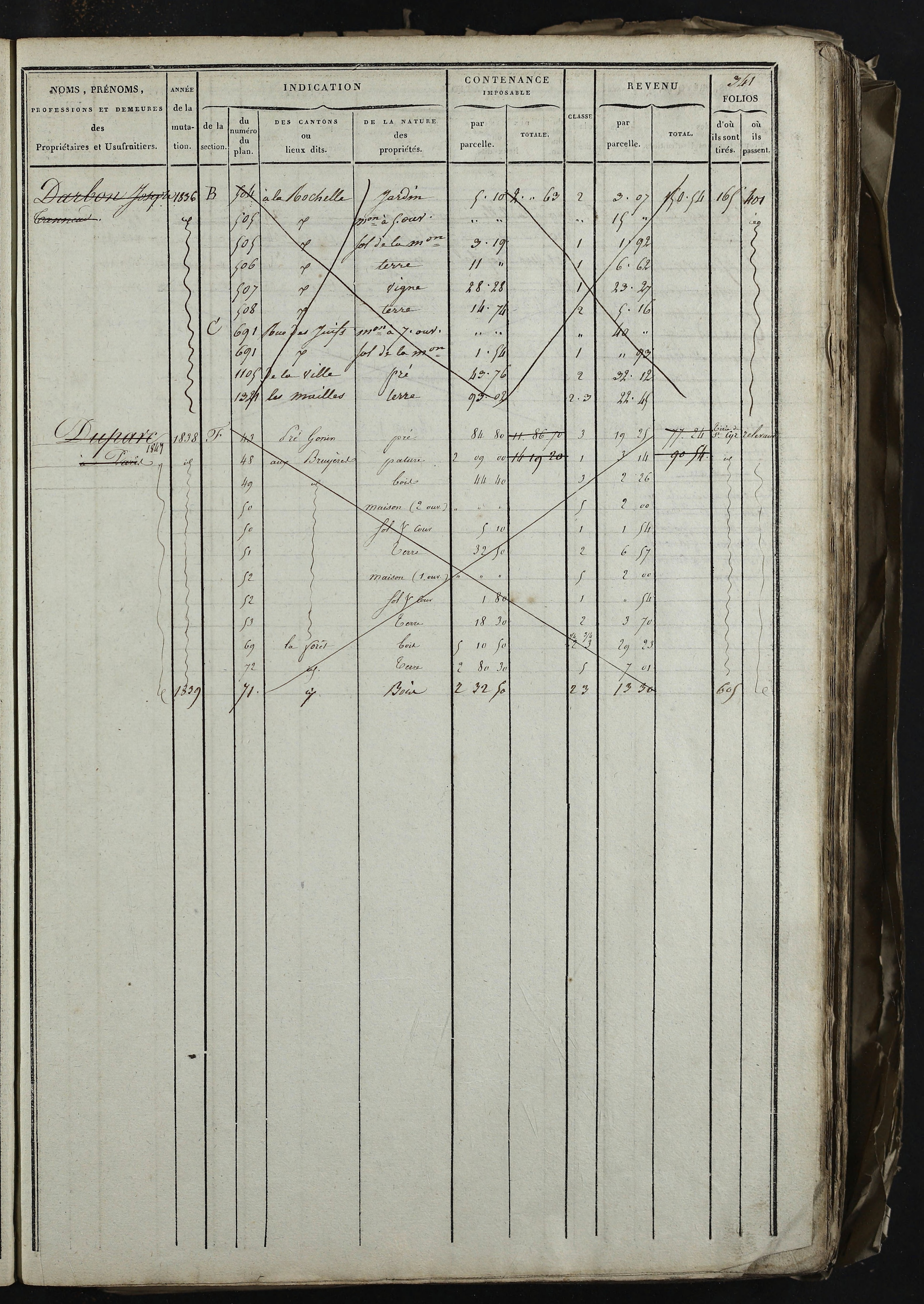 Relevant - 3 P 741 - 3 P 741 -  Folios 1 à 980  (1832-1846)