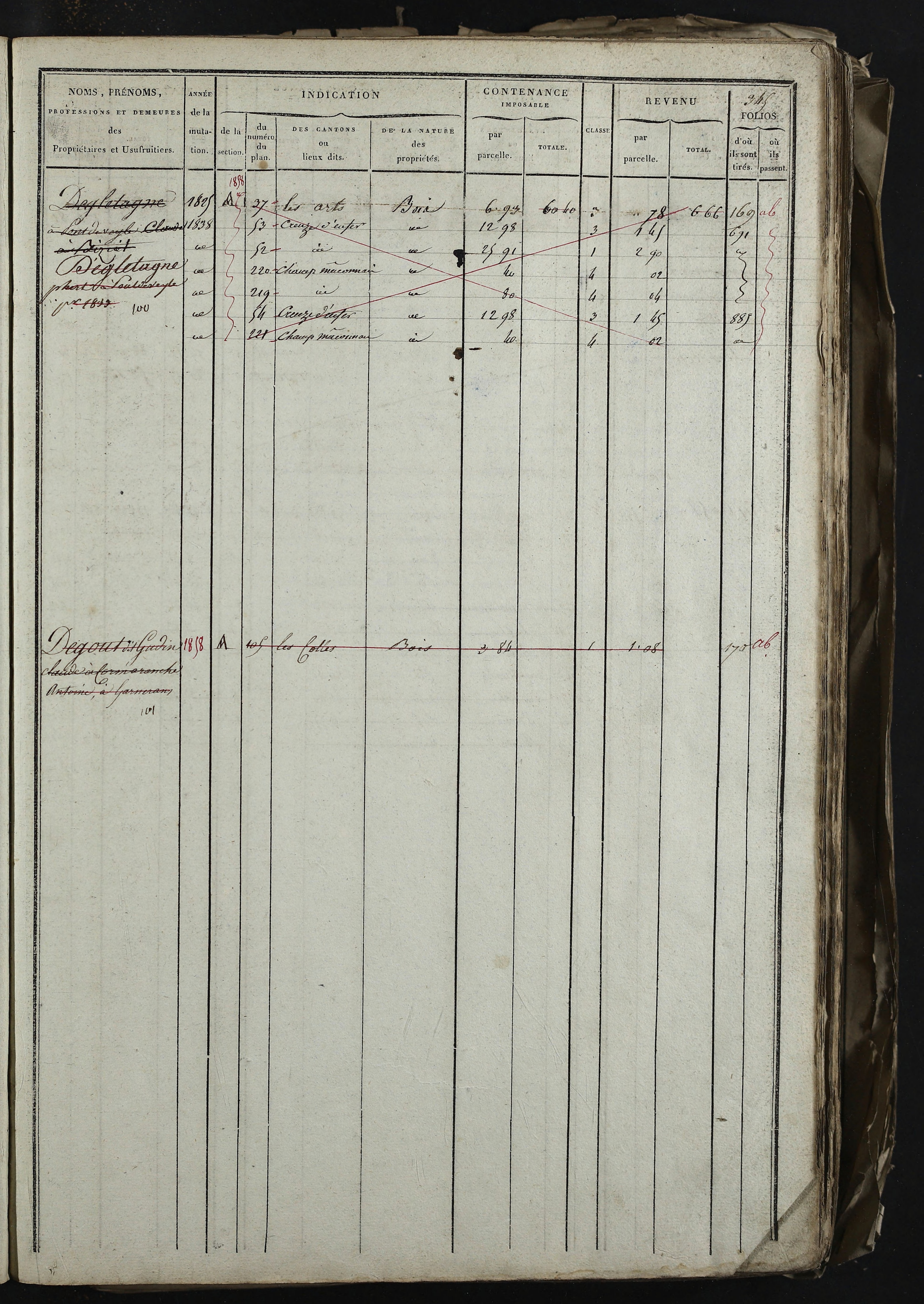 Relevant - 3 P 741 - 3 P 741 -  Folios 1 à 980  (1832-1846)