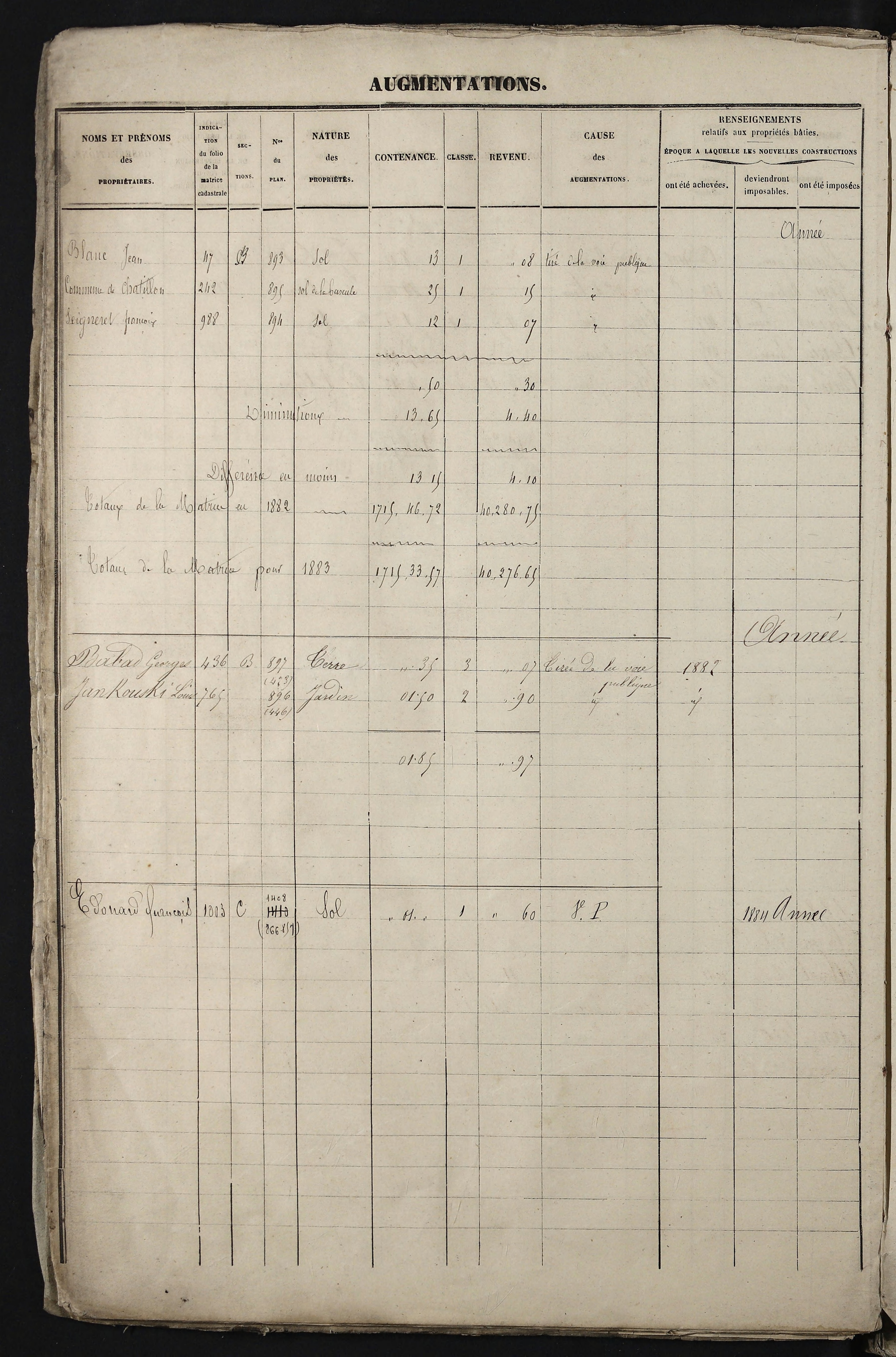 Relevant - 3 P 741 - 3 P 741 -  Folios 1 à 980  (1832-1846)