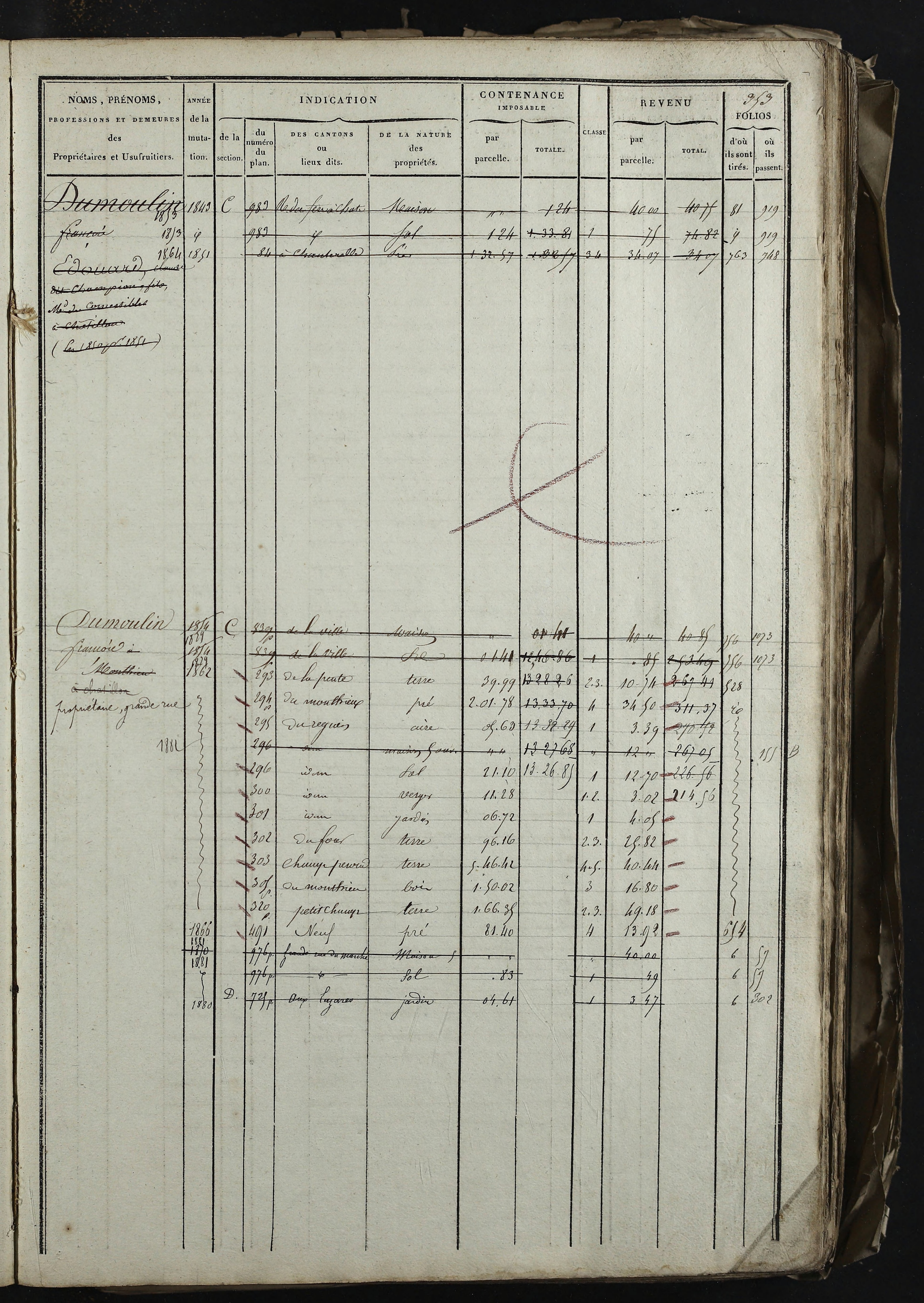 Relevant - 3 P 741 - 3 P 741 -  Folios 1 à 980  (1832-1846)