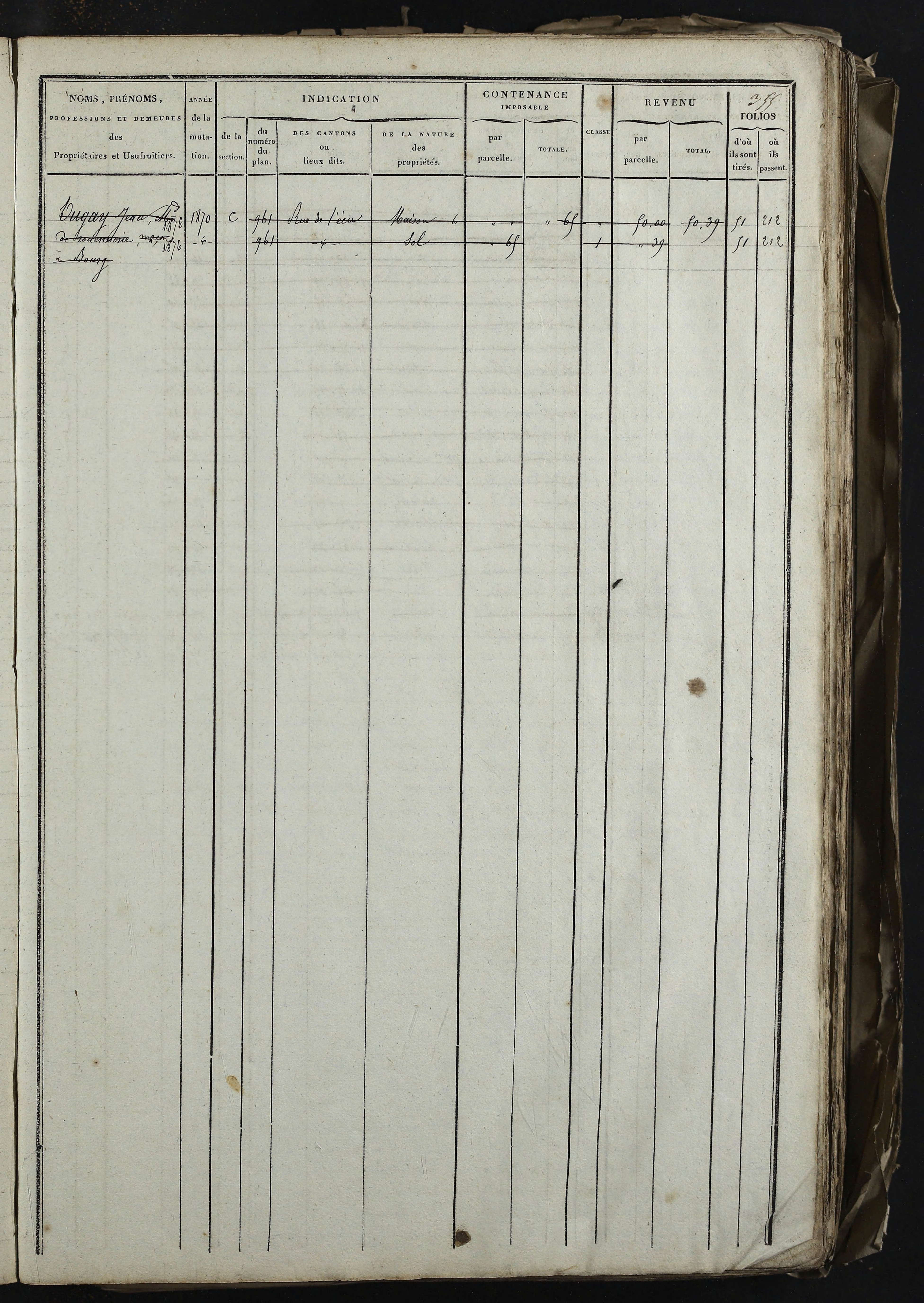 Relevant - 3 P 741 - 3 P 741 -  Folios 1 à 980  (1832-1846)