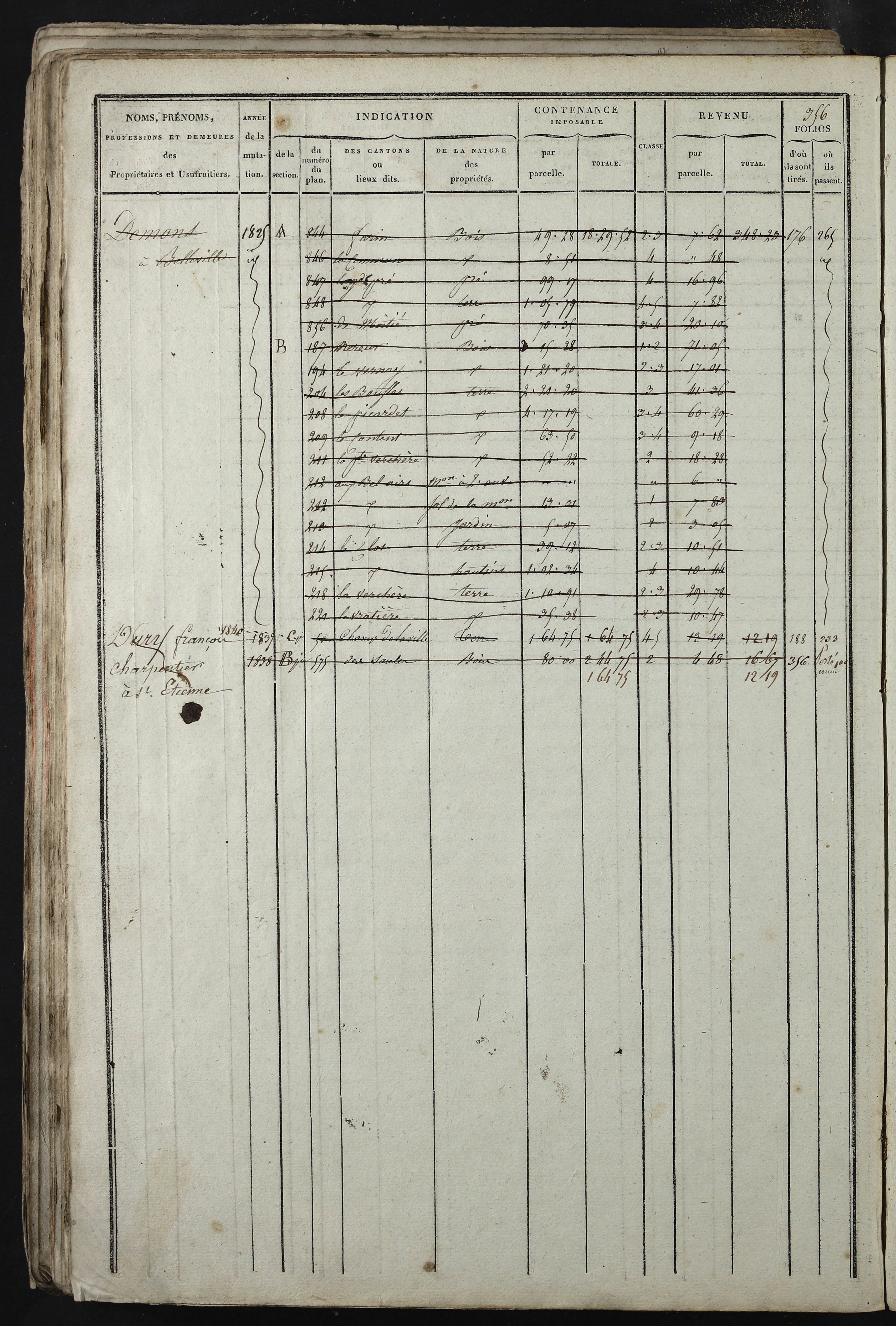 Relevant - 3 P 741 - 3 P 741 -  Folios 1 à 980  (1832-1846)