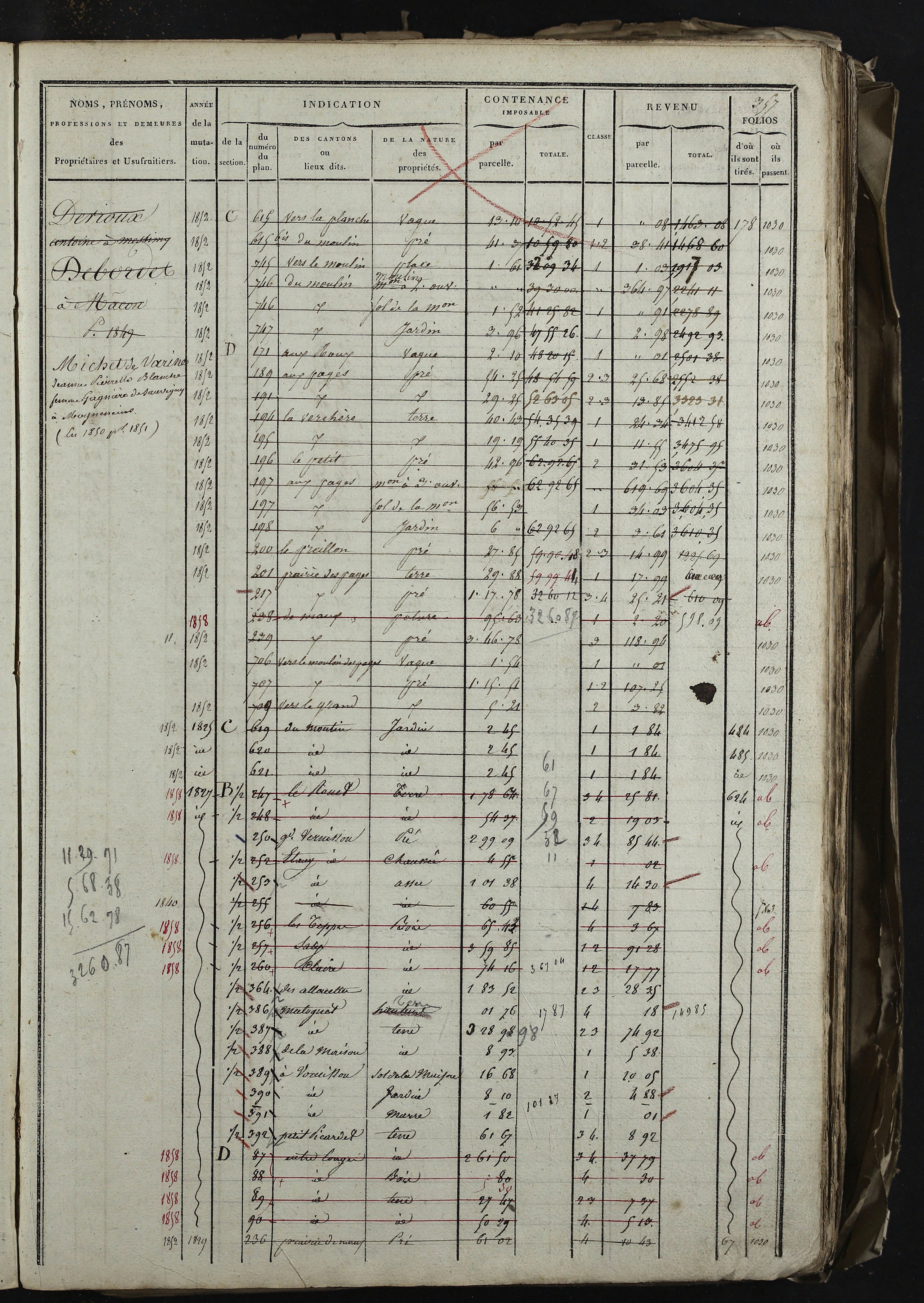 Relevant - 3 P 741 - 3 P 741 -  Folios 1 à 980  (1832-1846)