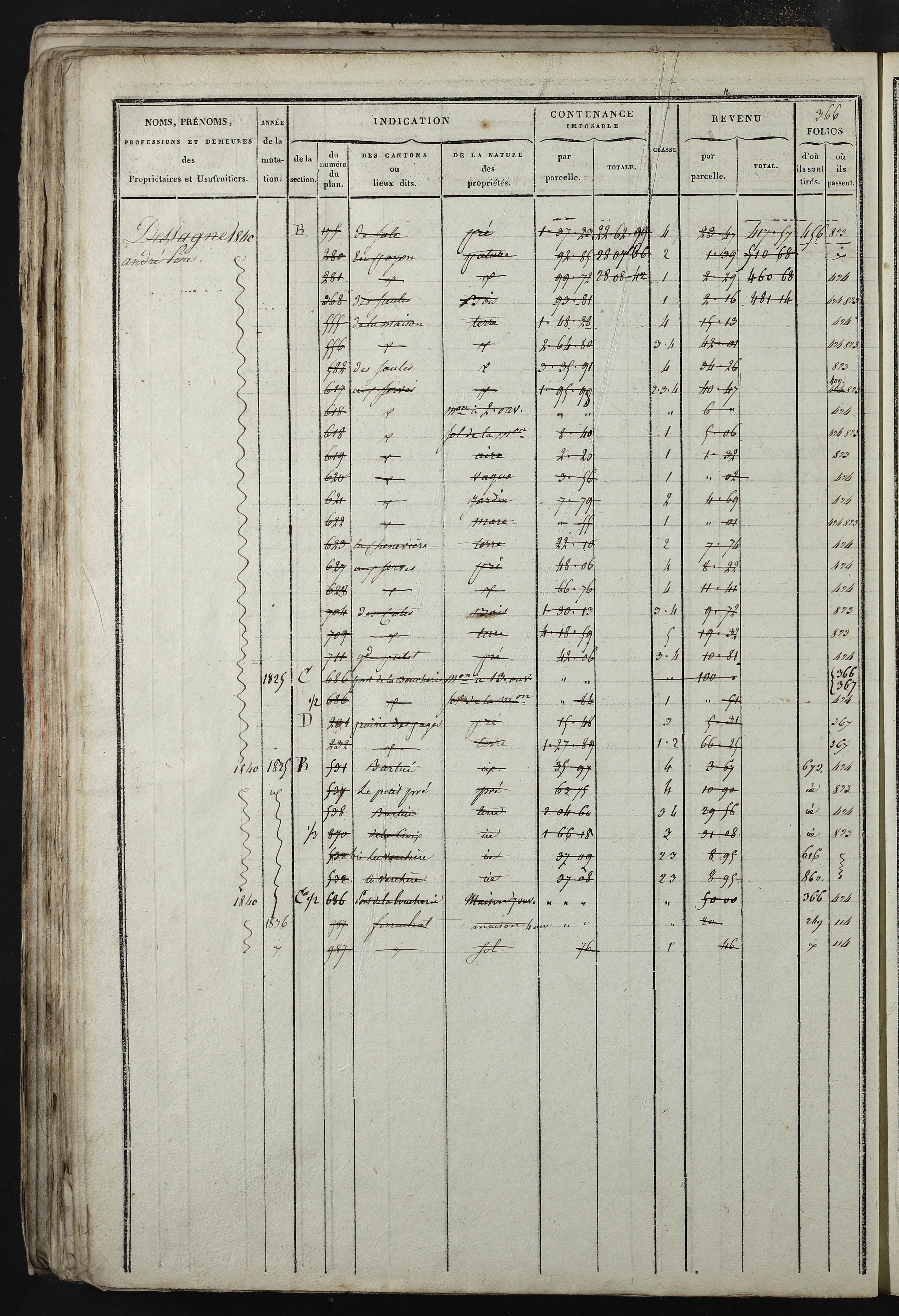 Relevant - 3 P 741 - 3 P 741 -  Folios 1 à 980  (1832-1846)