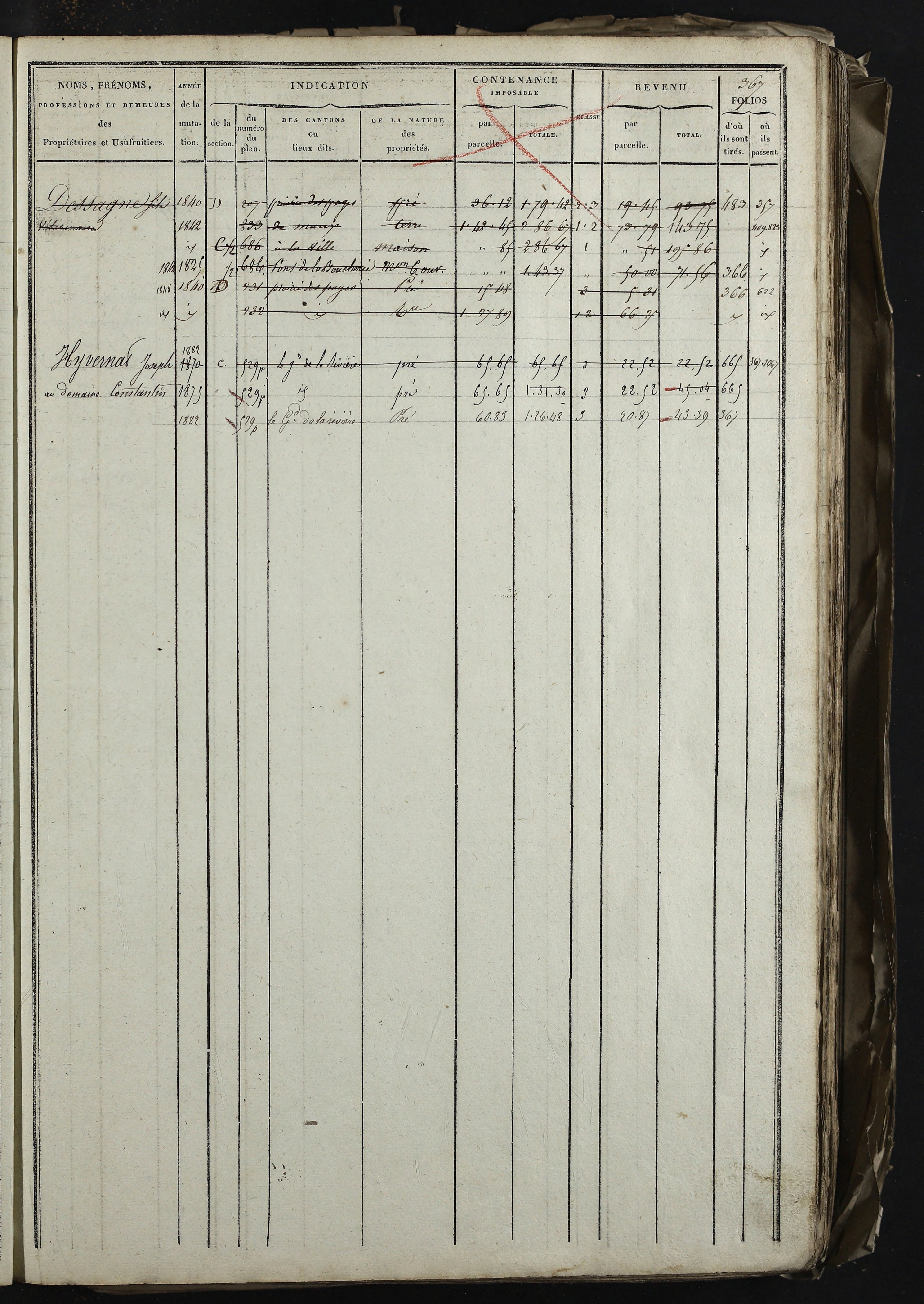 Relevant - 3 P 741 - 3 P 741 -  Folios 1 à 980  (1832-1846)