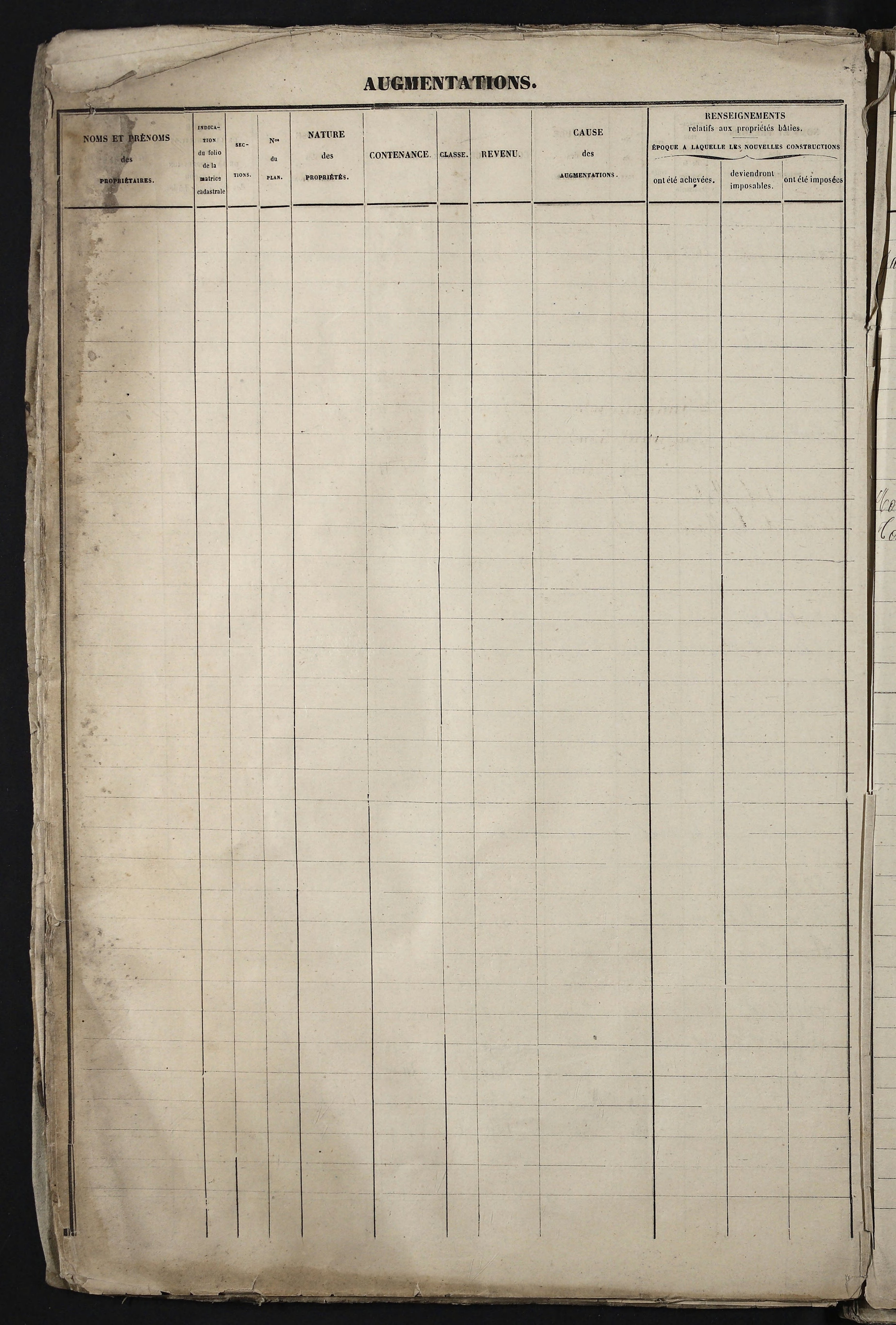 Relevant - 3 P 741 - 3 P 741 -  Folios 1 à 980  (1832-1846)