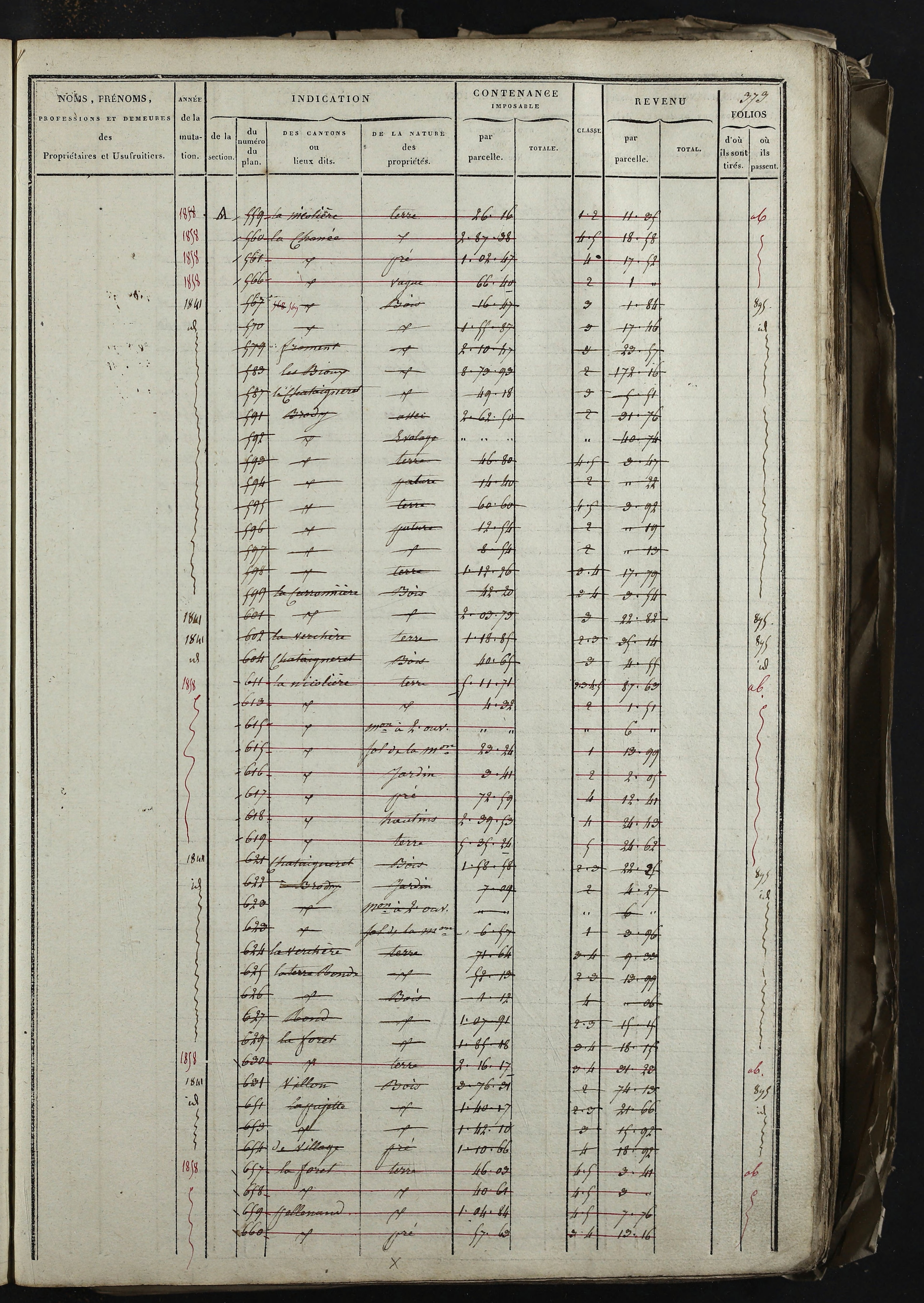 Relevant - 3 P 741 - 3 P 741 -  Folios 1 à 980  (1832-1846)