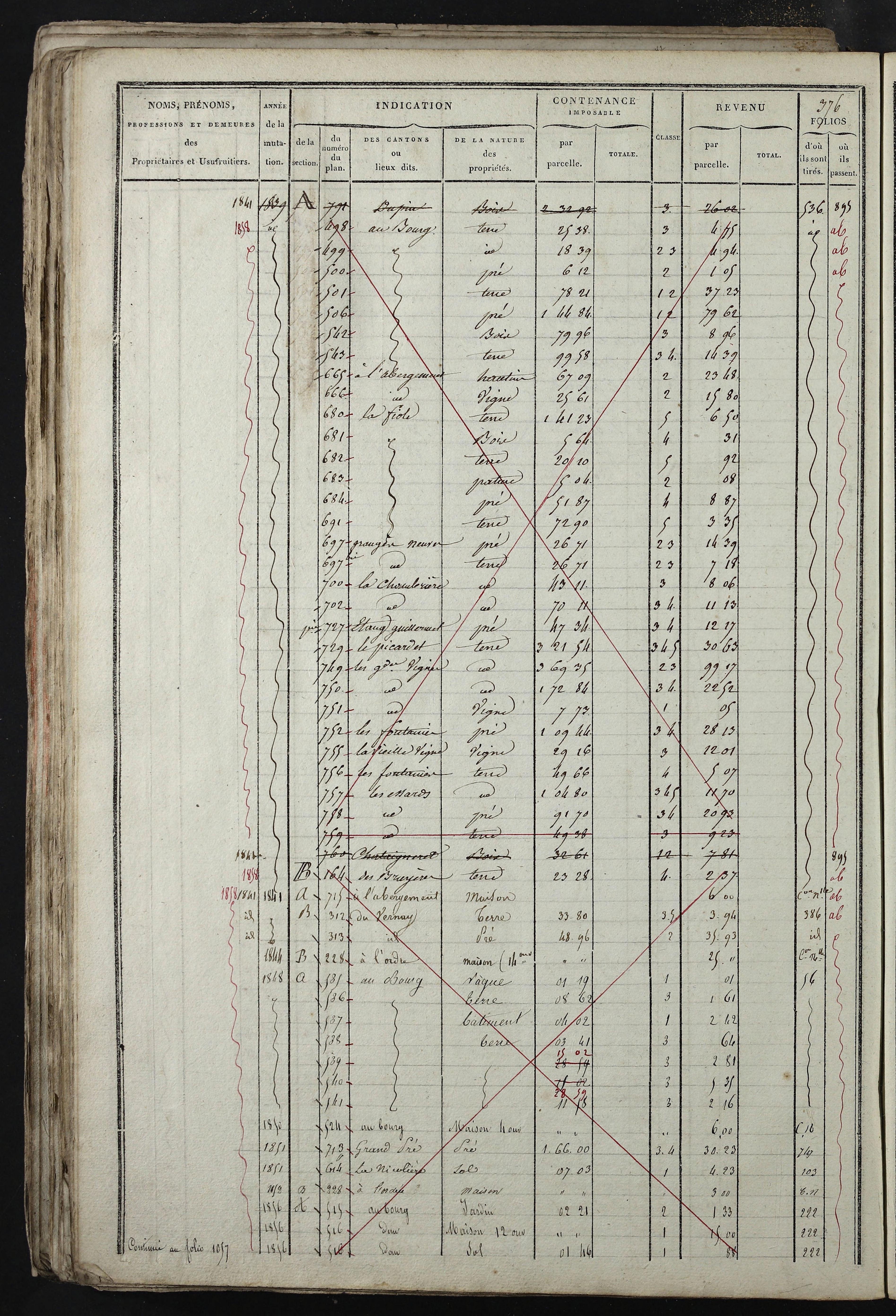 Relevant - 3 P 741 - 3 P 741 -  Folios 1 à 980  (1832-1846)