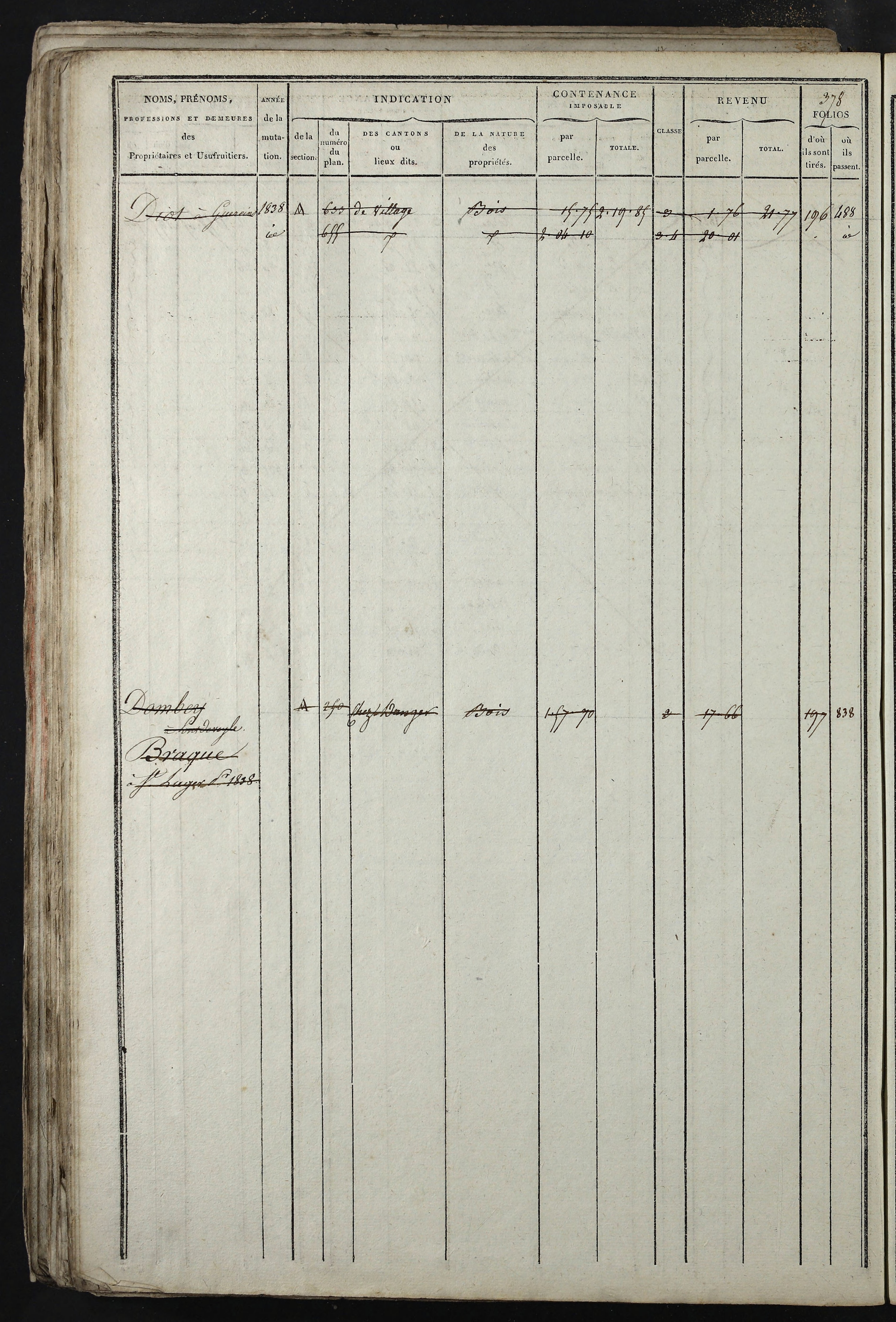 Relevant - 3 P 741 - 3 P 741 -  Folios 1 à 980  (1832-1846)