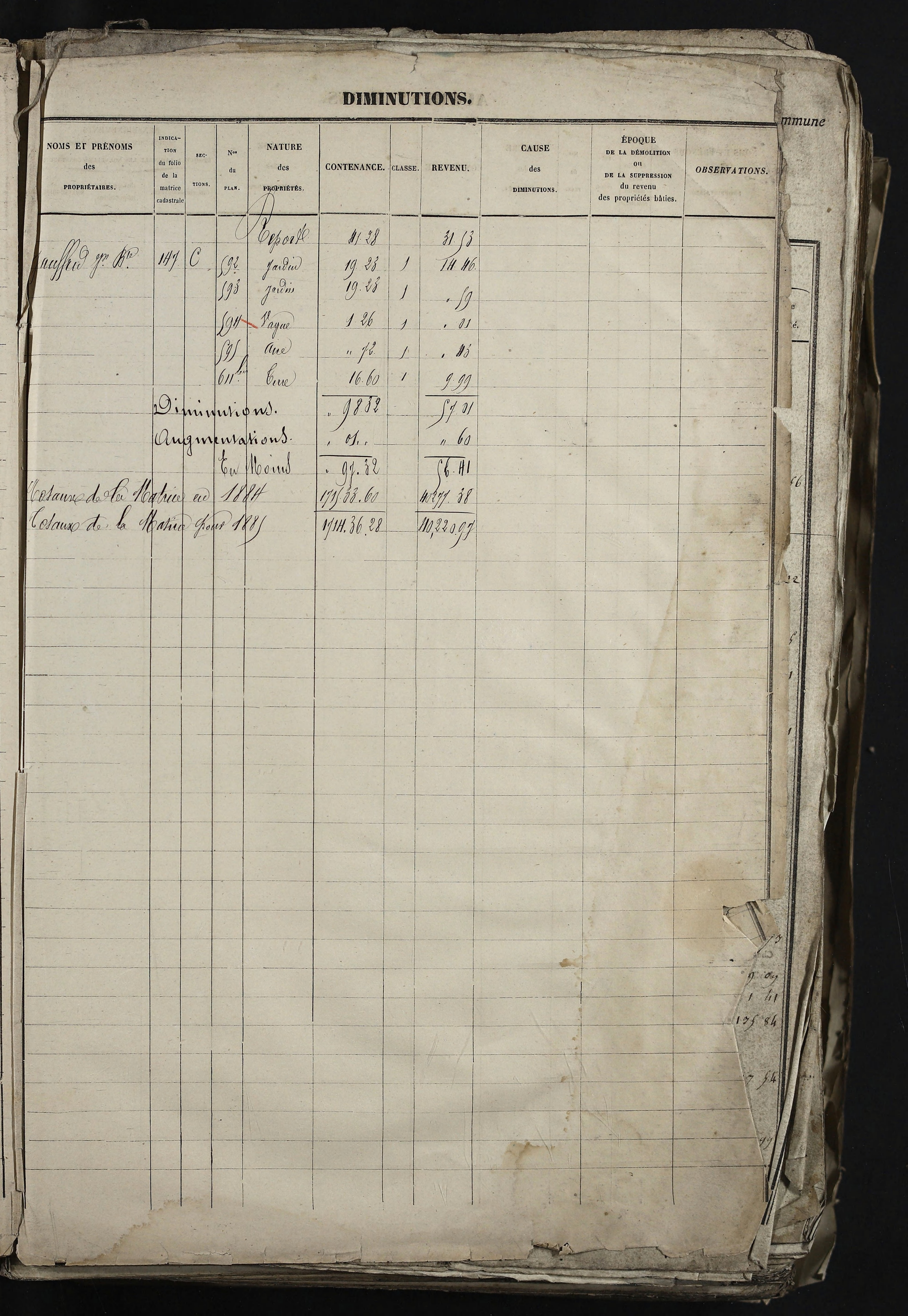 Relevant - 3 P 741 - 3 P 741 -  Folios 1 à 980  (1832-1846)