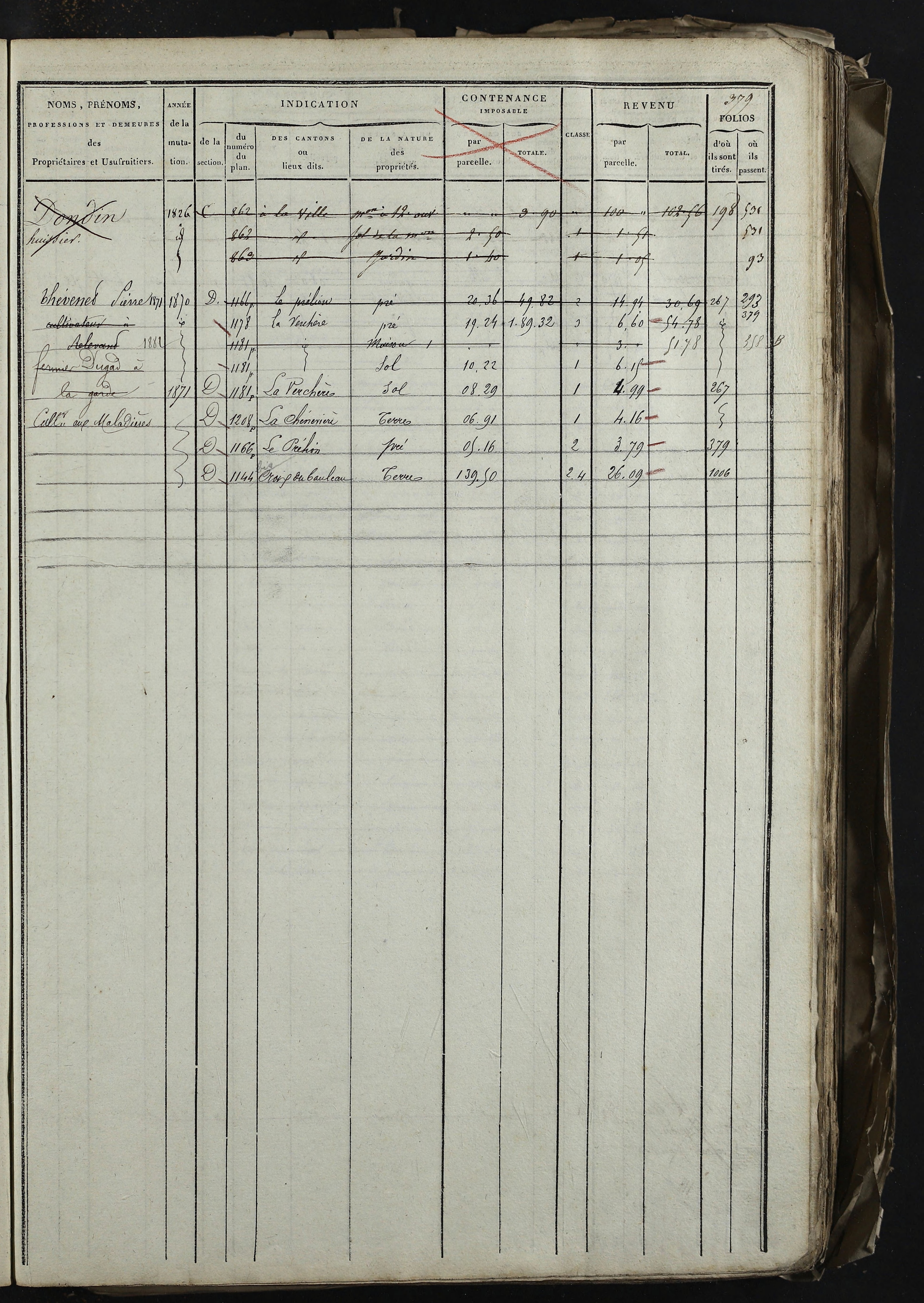 Relevant - 3 P 741 - 3 P 741 -  Folios 1 à 980  (1832-1846)