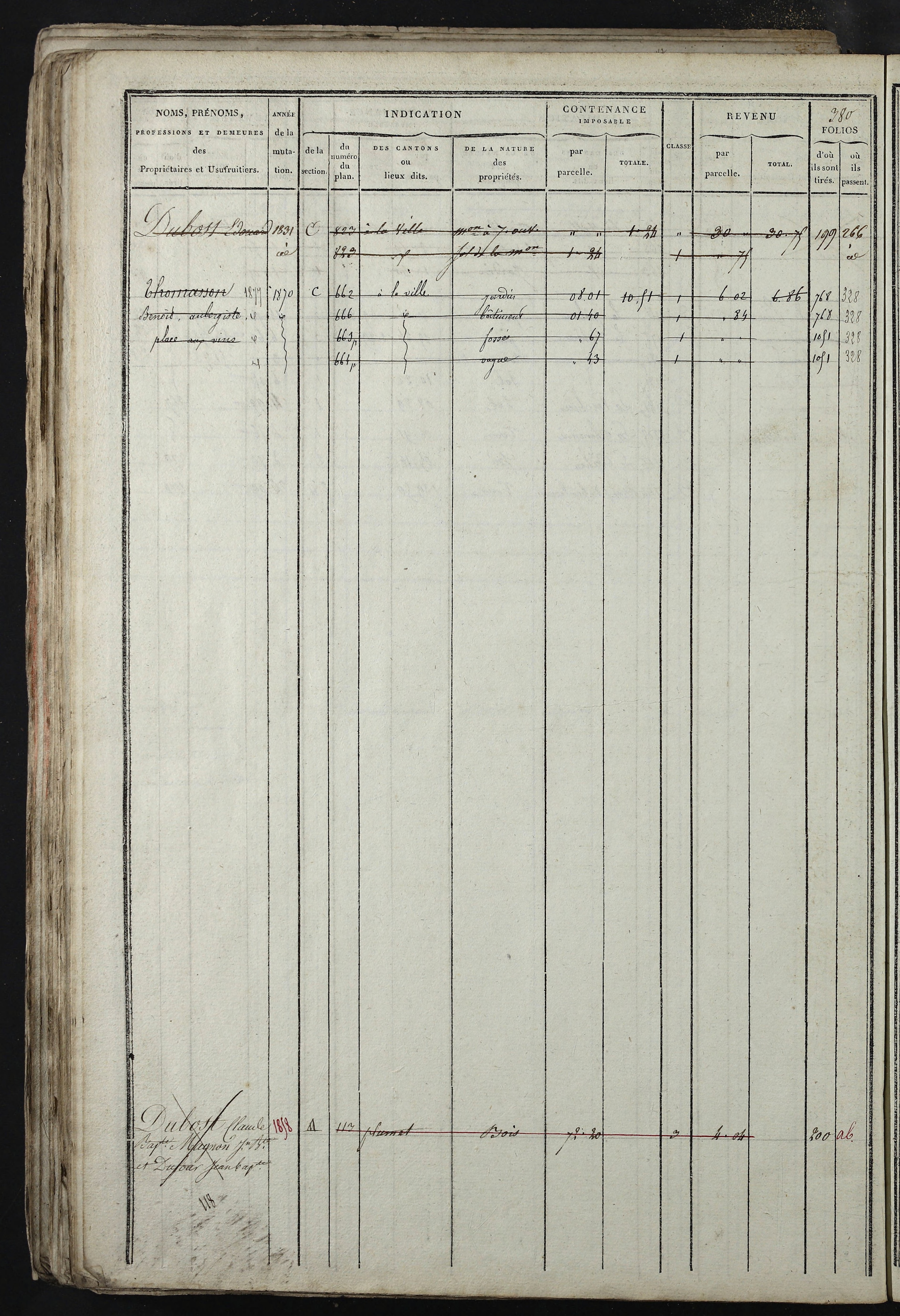 Relevant - 3 P 741 - 3 P 741 -  Folios 1 à 980  (1832-1846)