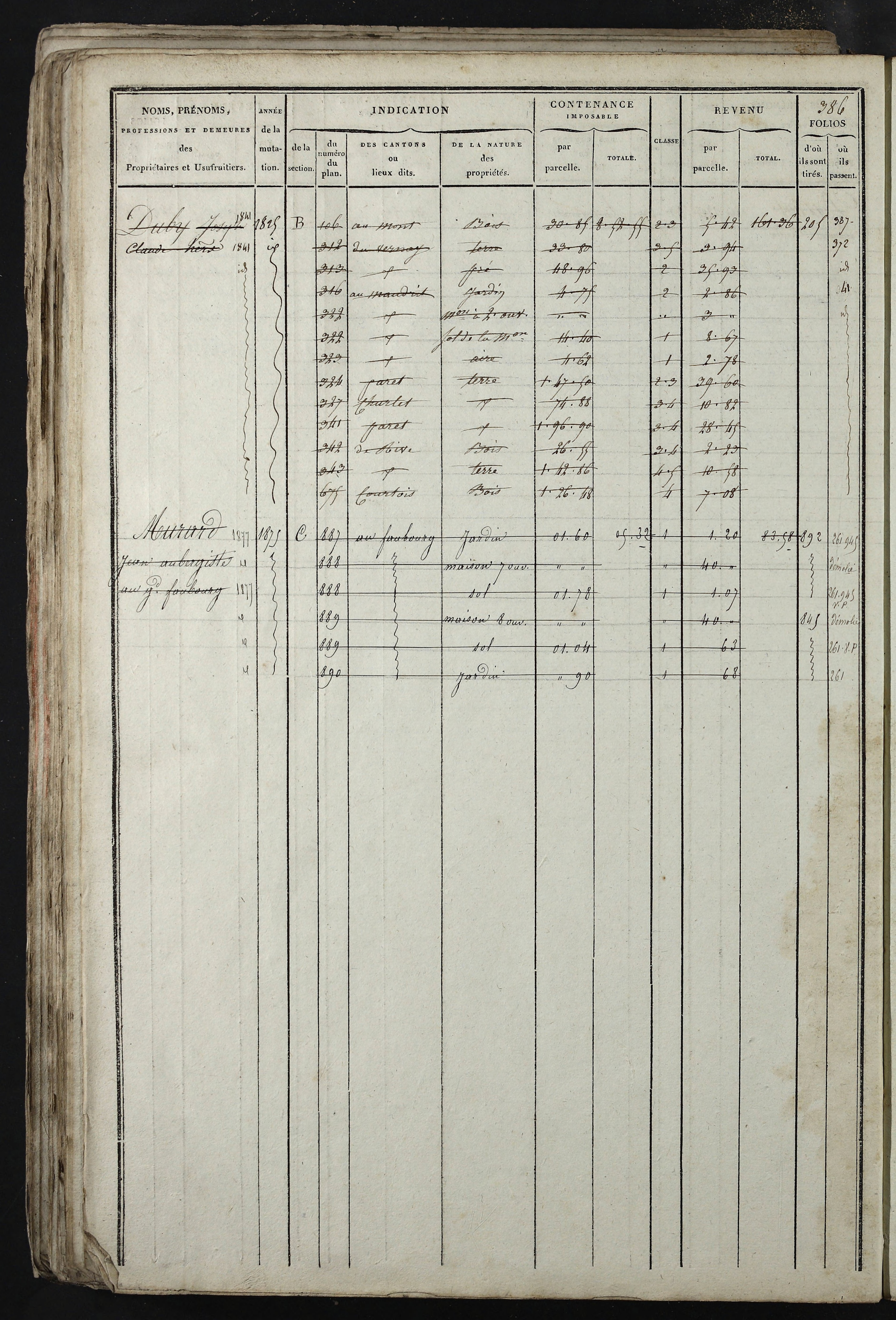 Relevant - 3 P 741 - 3 P 741 -  Folios 1 à 980  (1832-1846)