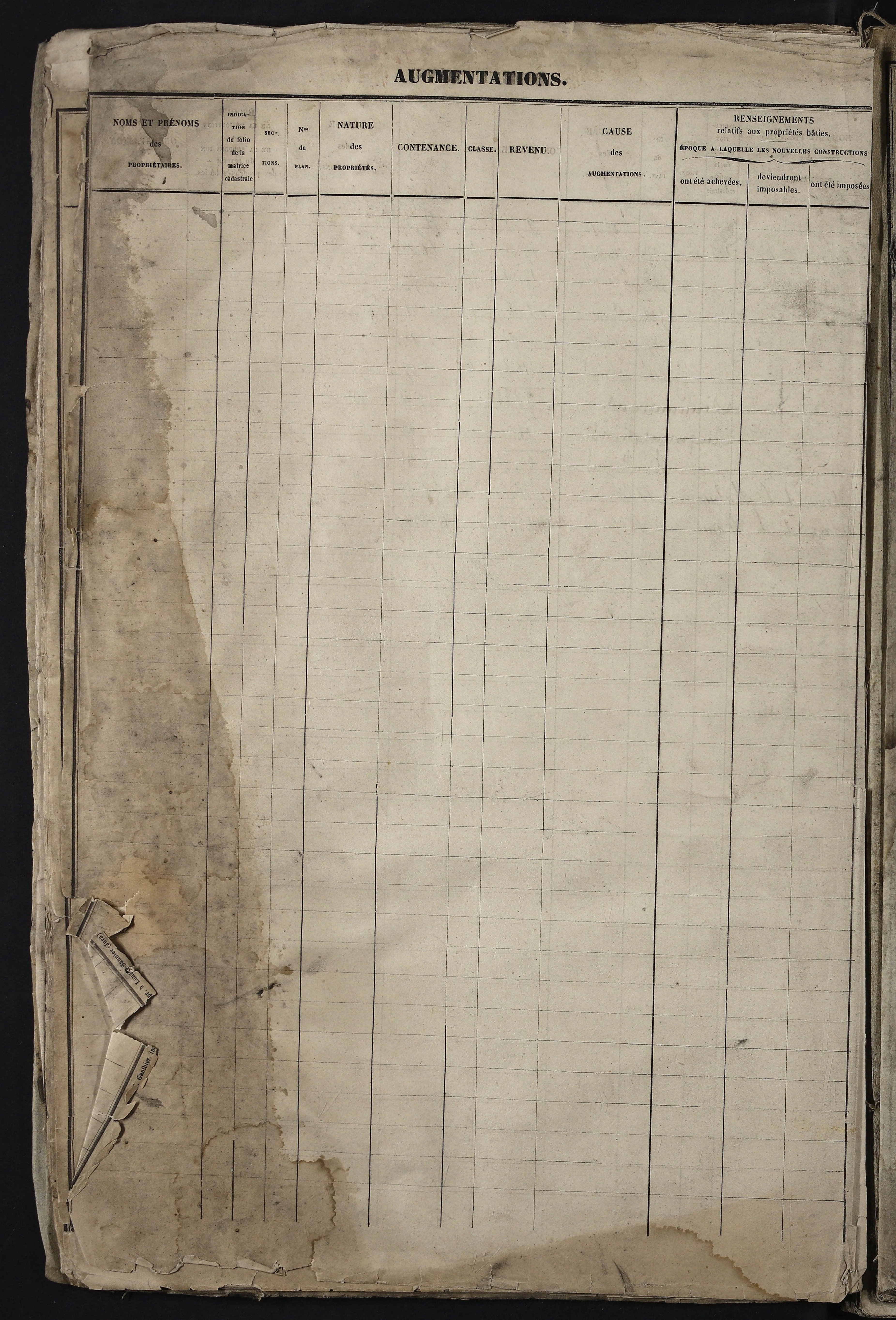 Relevant - 3 P 741 - 3 P 741 -  Folios 1 à 980  (1832-1846)
