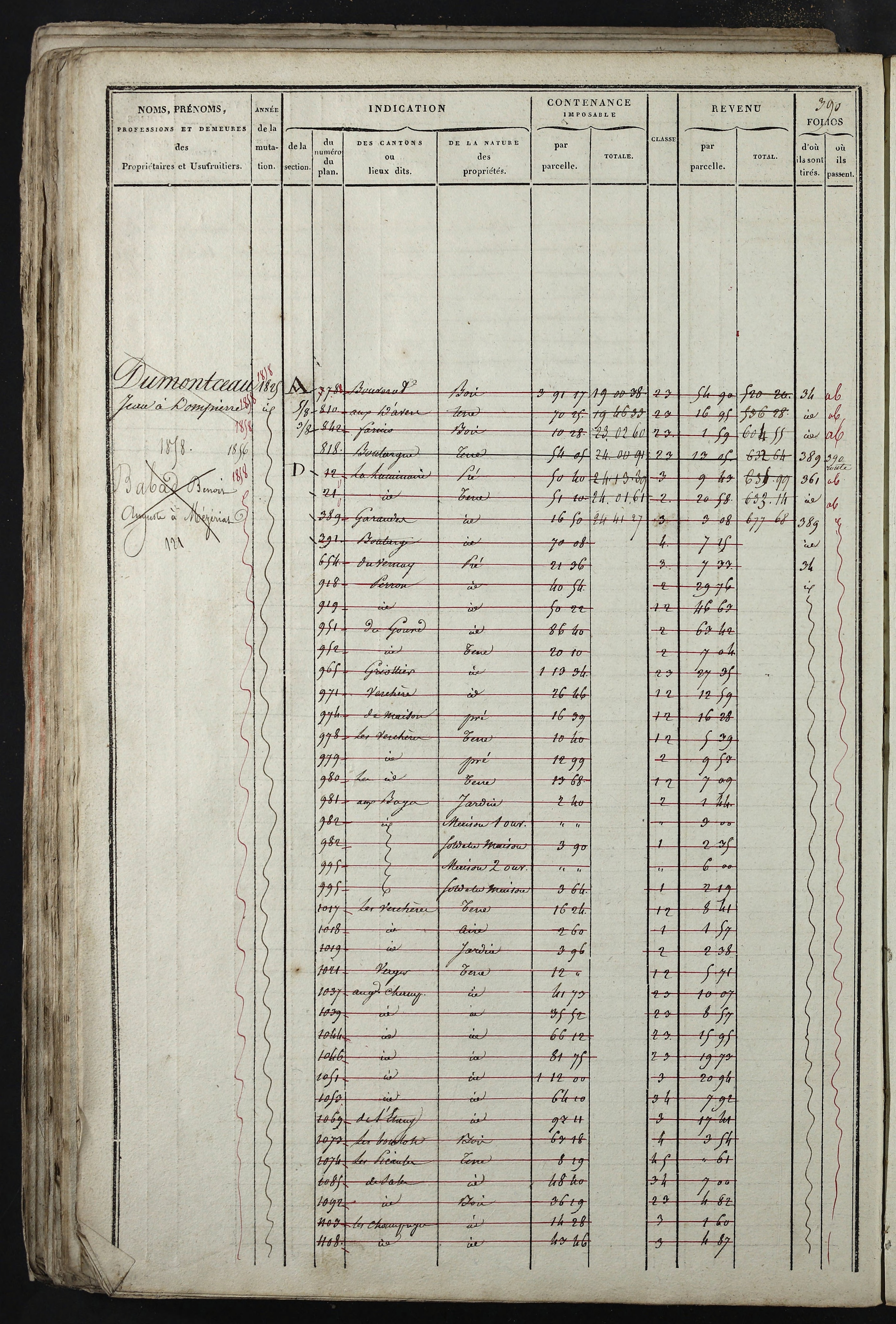 Relevant - 3 P 741 - 3 P 741 -  Folios 1 à 980  (1832-1846)