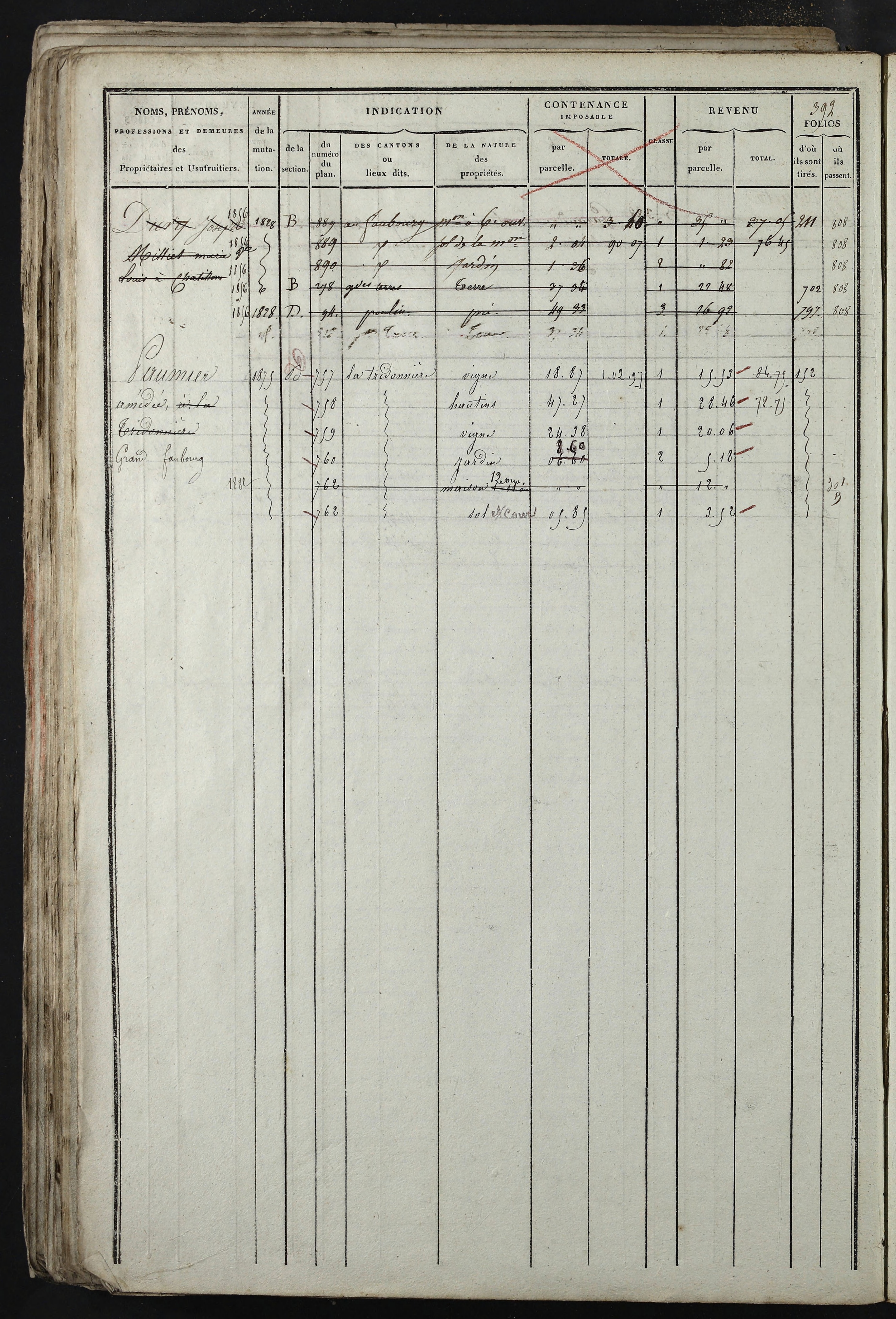 Relevant - 3 P 741 - 3 P 741 -  Folios 1 à 980  (1832-1846)