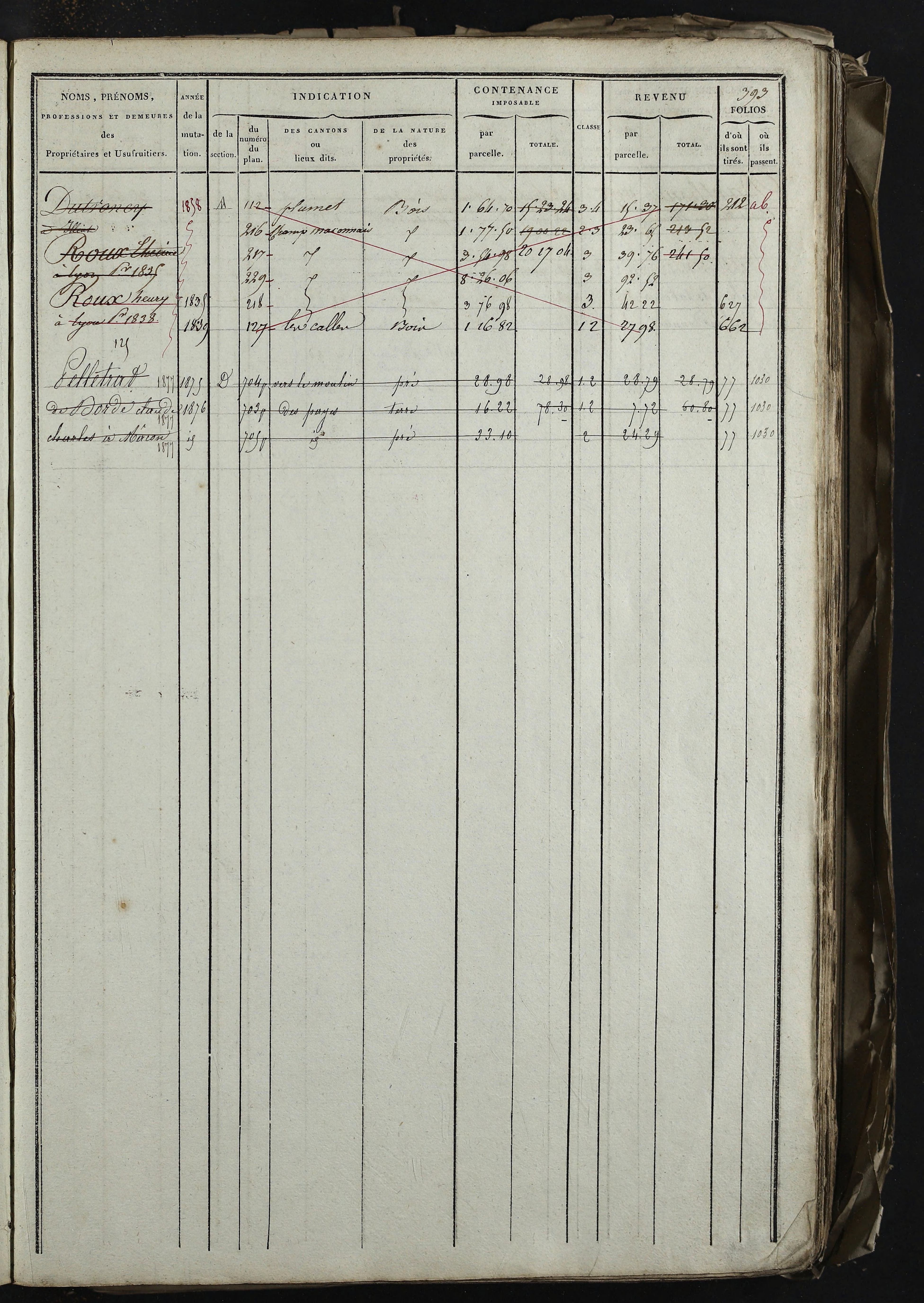 Relevant - 3 P 741 - 3 P 741 -  Folios 1 à 980  (1832-1846)