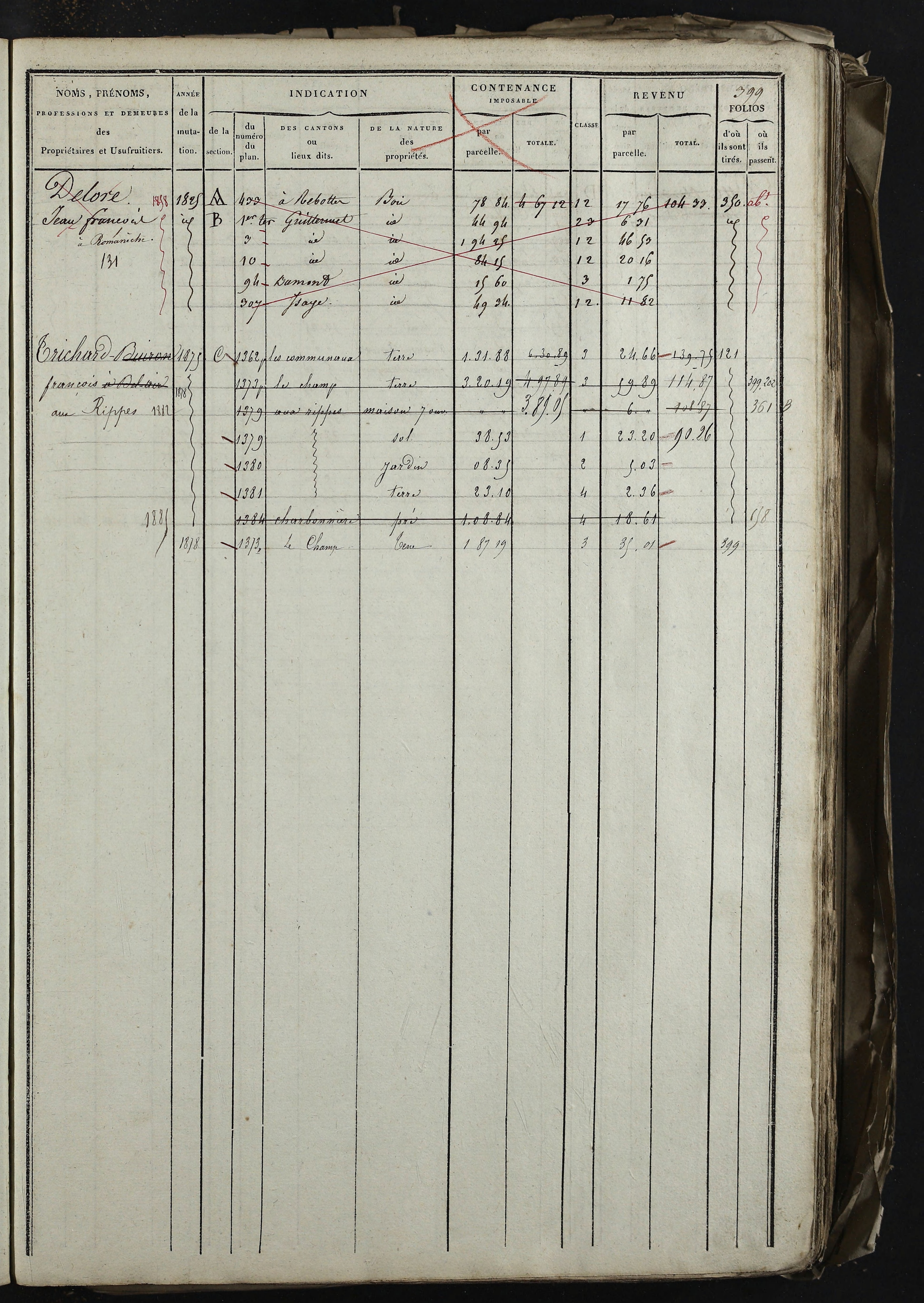 Relevant - 3 P 741 - 3 P 741 -  Folios 1 à 980  (1832-1846)