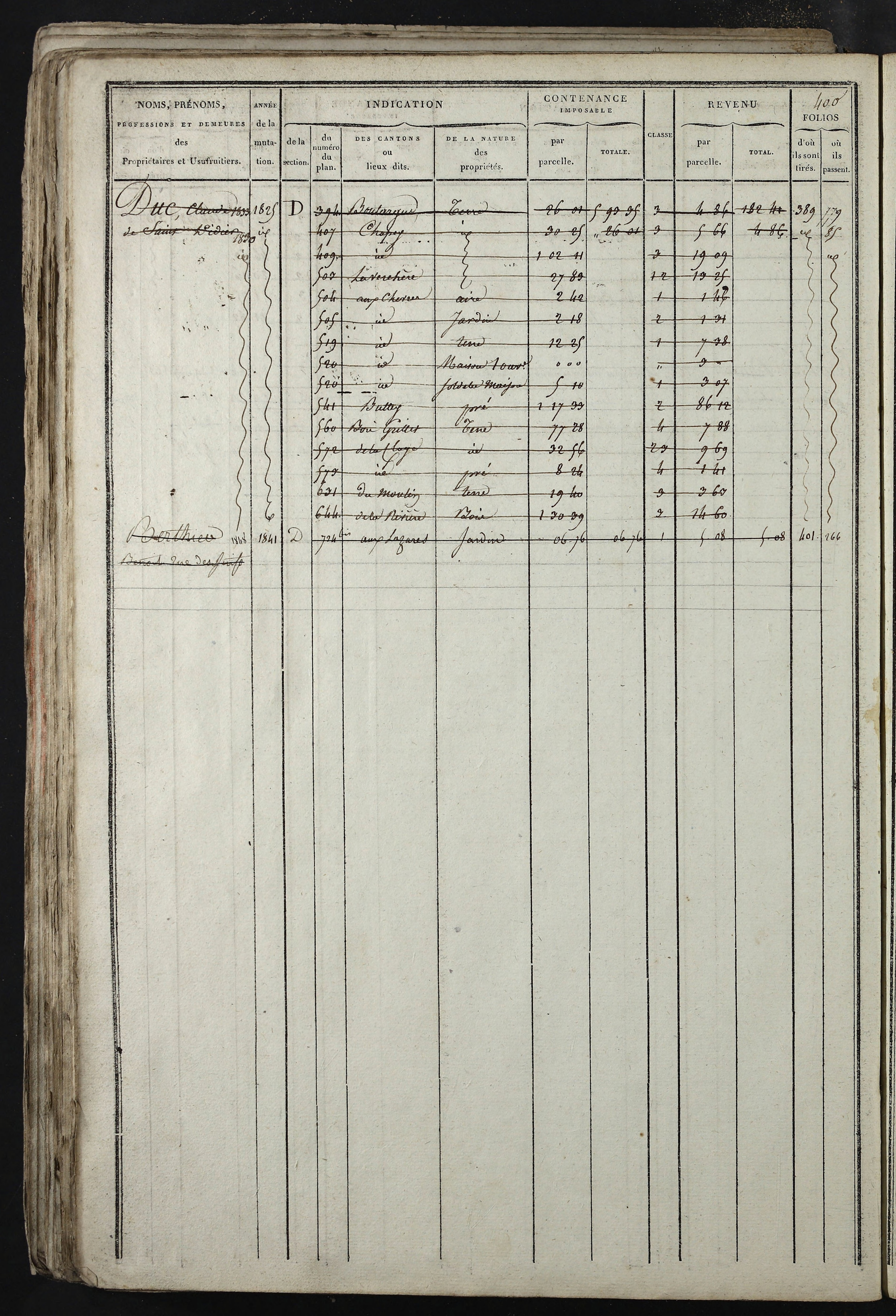 Relevant - 3 P 741 - 3 P 741 -  Folios 1 à 980  (1832-1846)