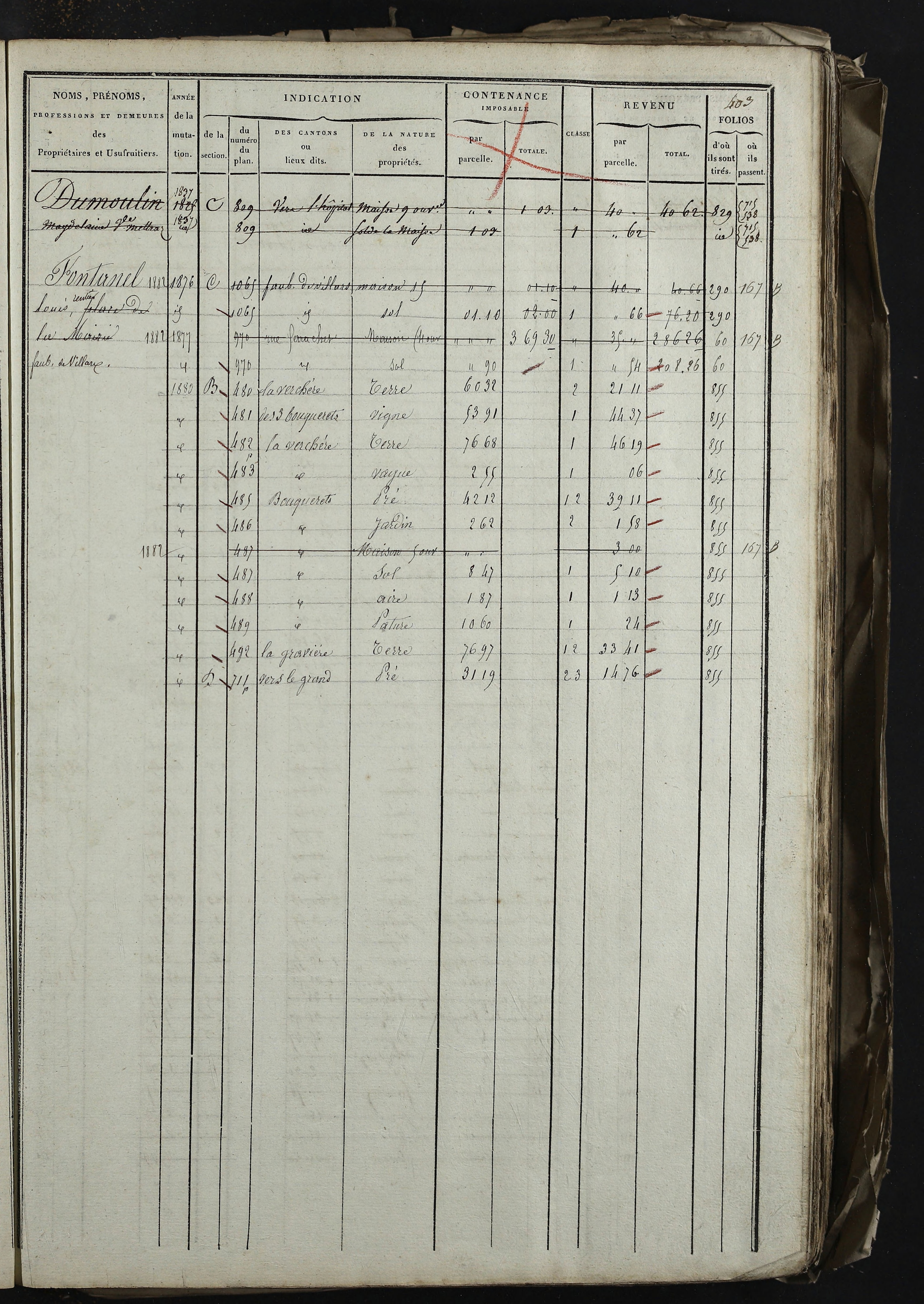 Relevant - 3 P 741 - 3 P 741 -  Folios 1 à 980  (1832-1846)