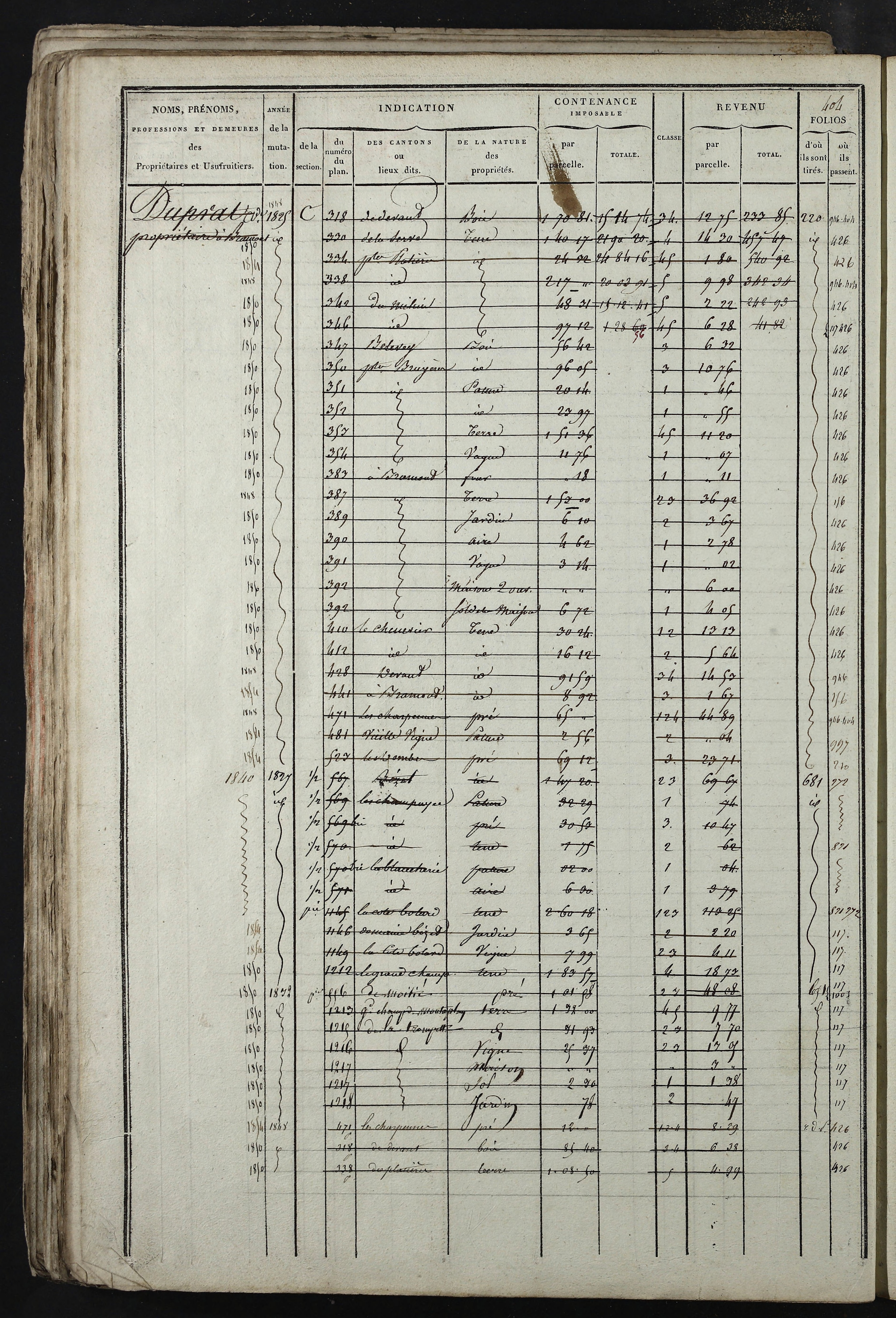 Relevant - 3 P 741 - 3 P 741 -  Folios 1 à 980  (1832-1846)