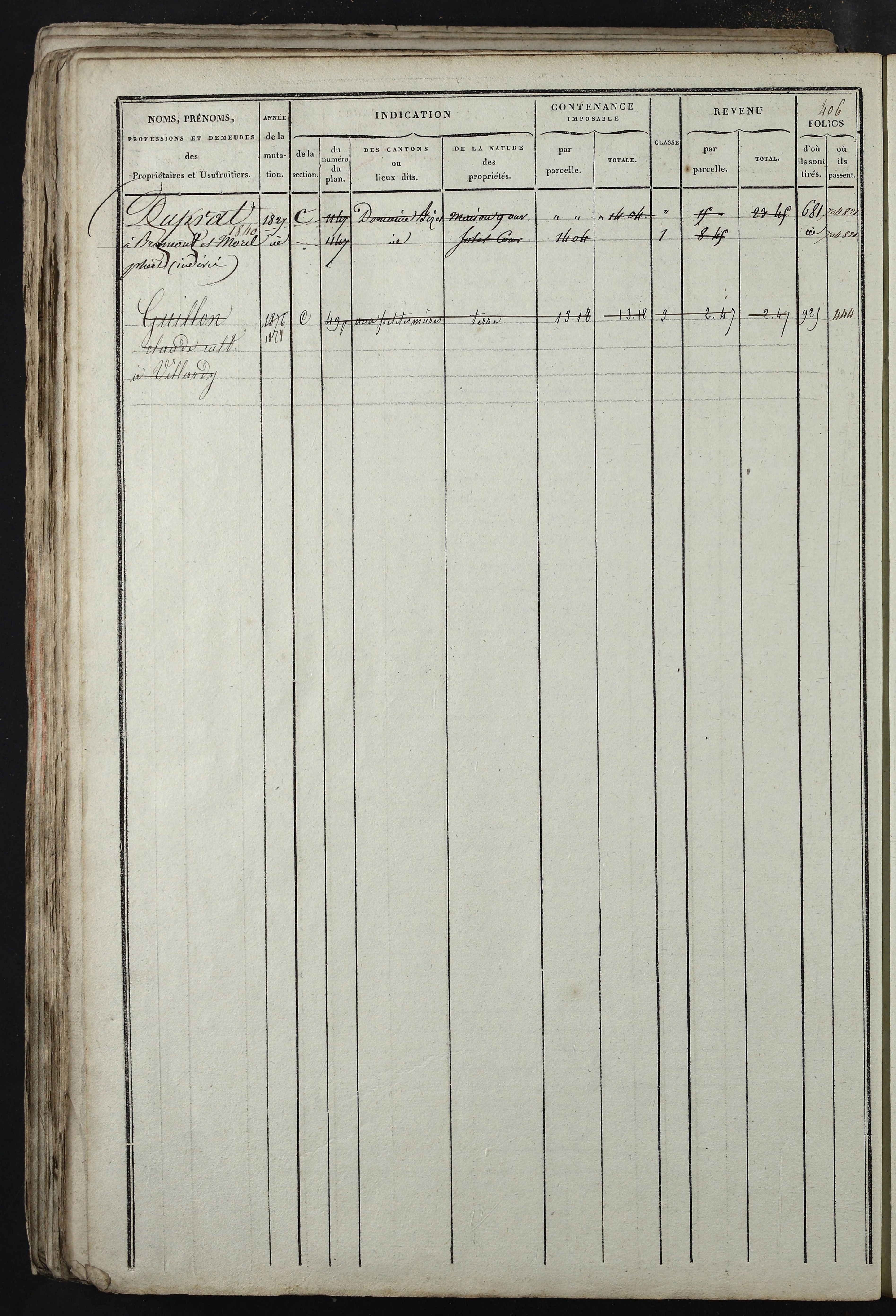 Relevant - 3 P 741 - 3 P 741 -  Folios 1 à 980  (1832-1846)