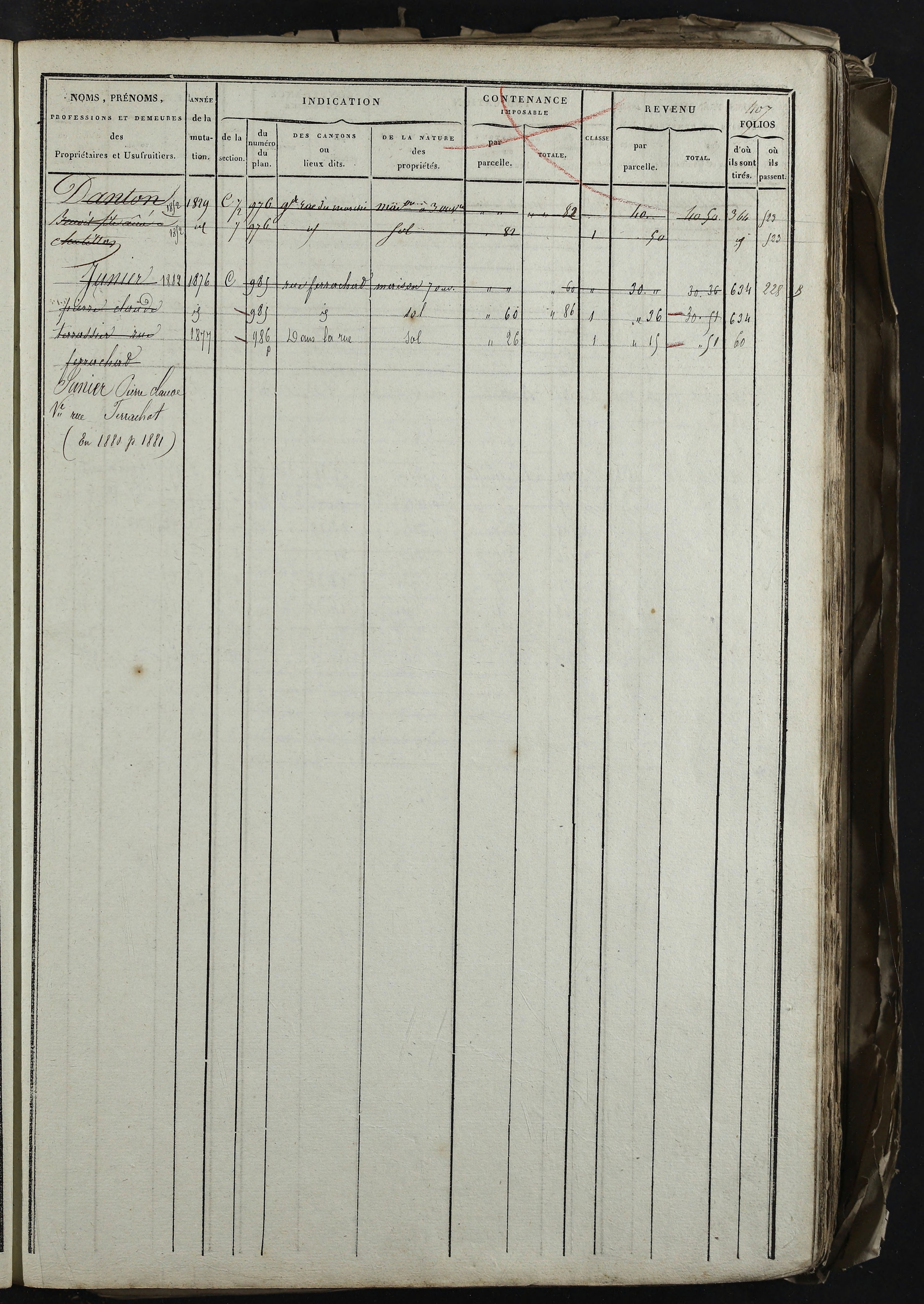 Relevant - 3 P 741 - 3 P 741 -  Folios 1 à 980  (1832-1846)
