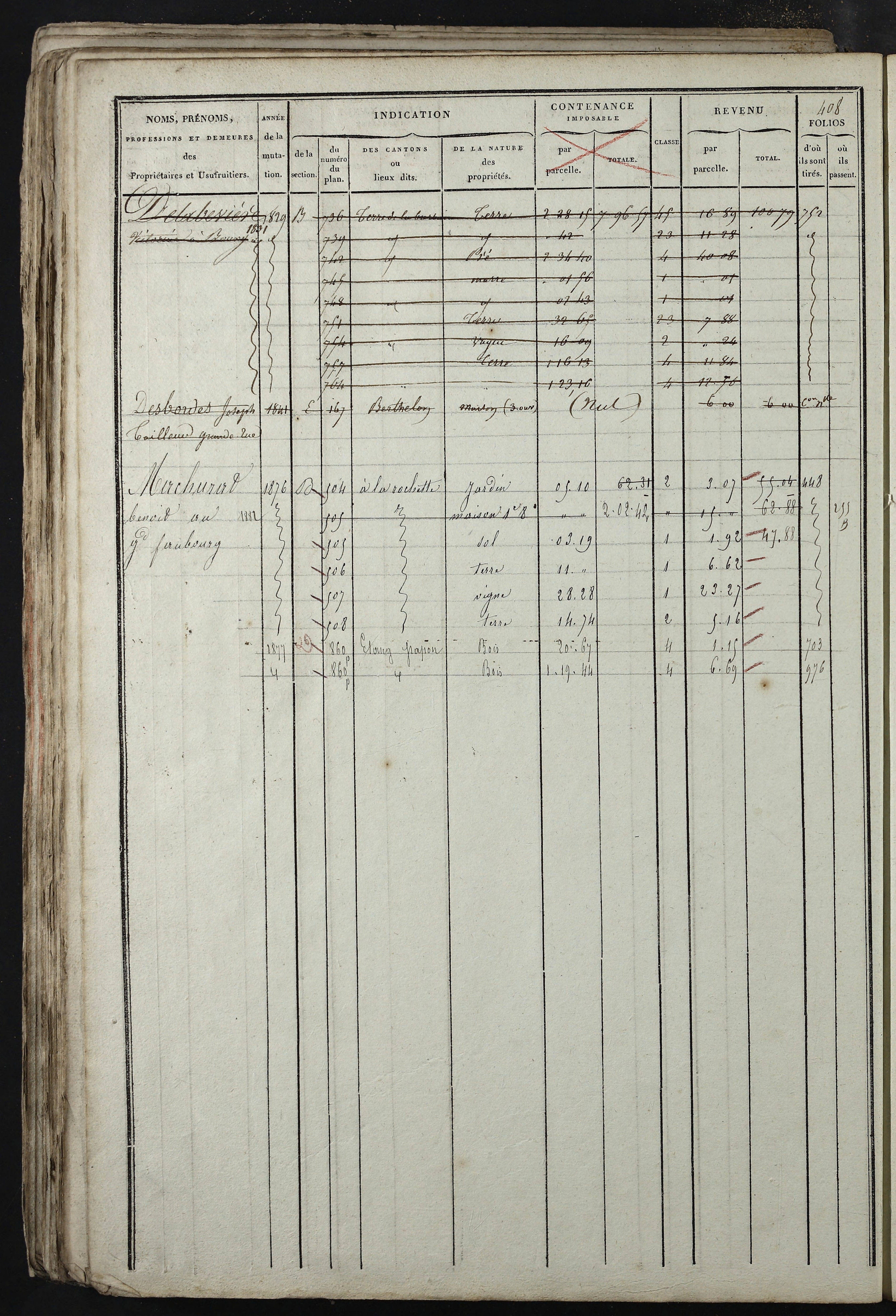 Relevant - 3 P 741 - 3 P 741 -  Folios 1 à 980  (1832-1846)