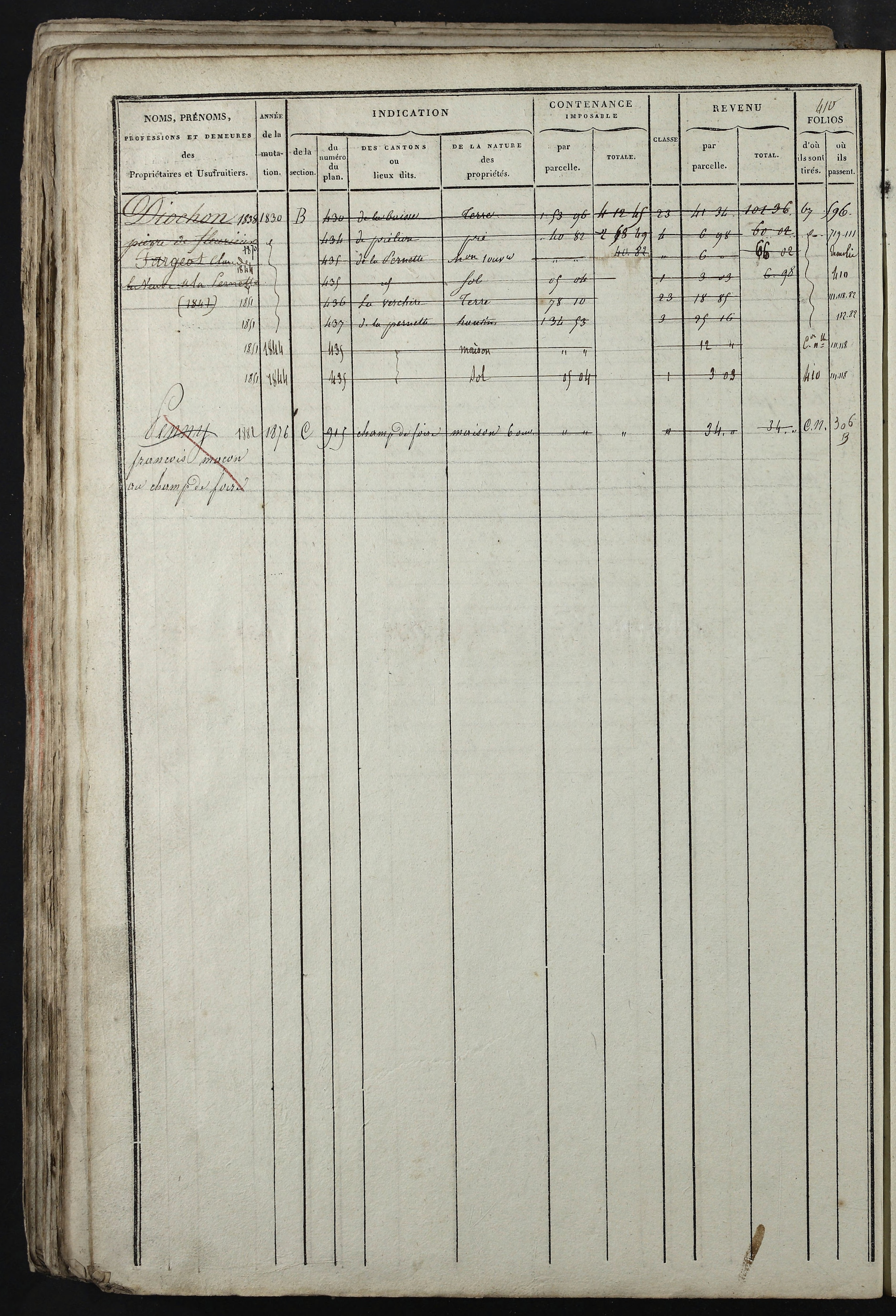 Relevant - 3 P 741 - 3 P 741 -  Folios 1 à 980  (1832-1846)