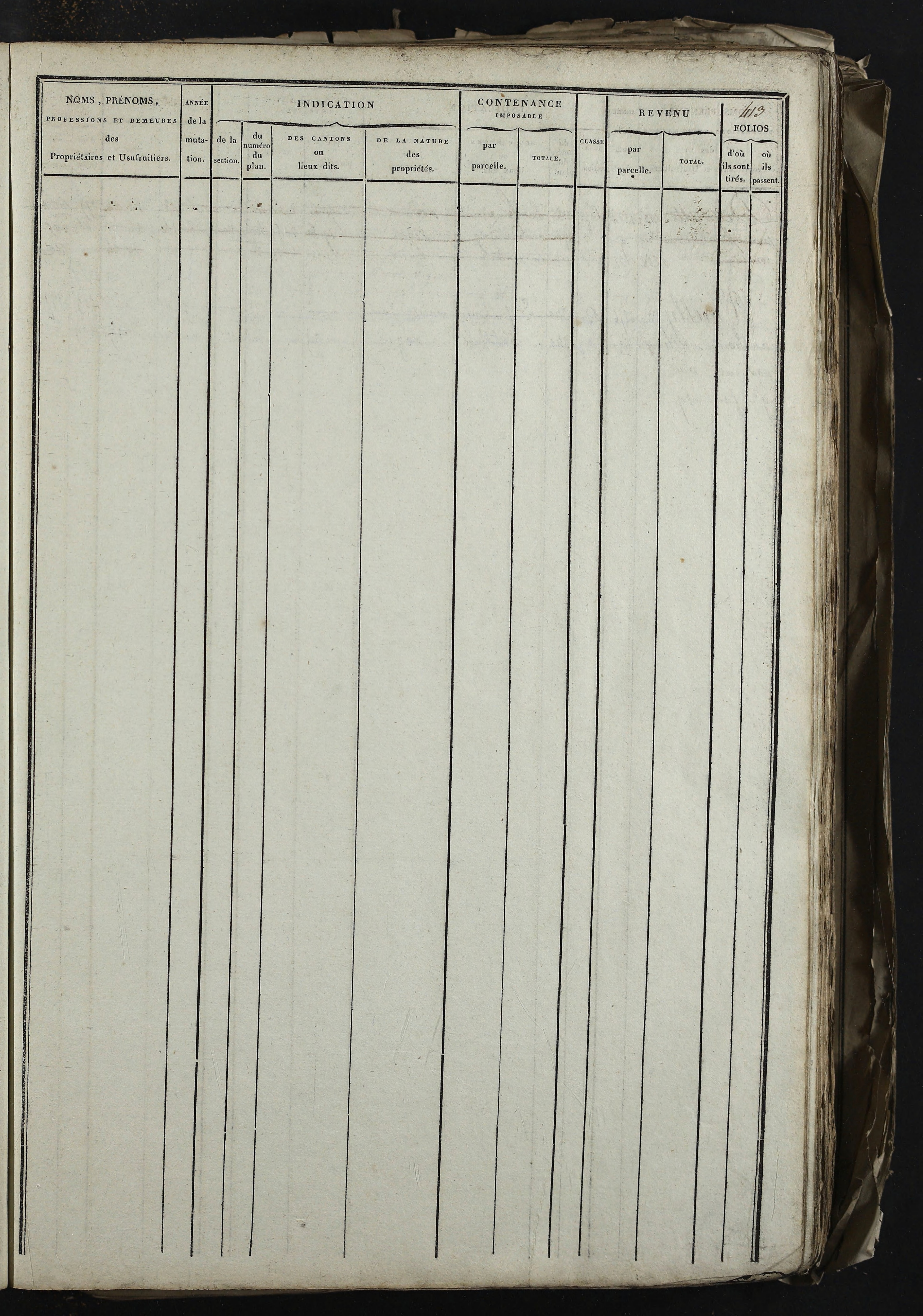 Relevant - 3 P 741 - 3 P 741 -  Folios 1 à 980  (1832-1846)