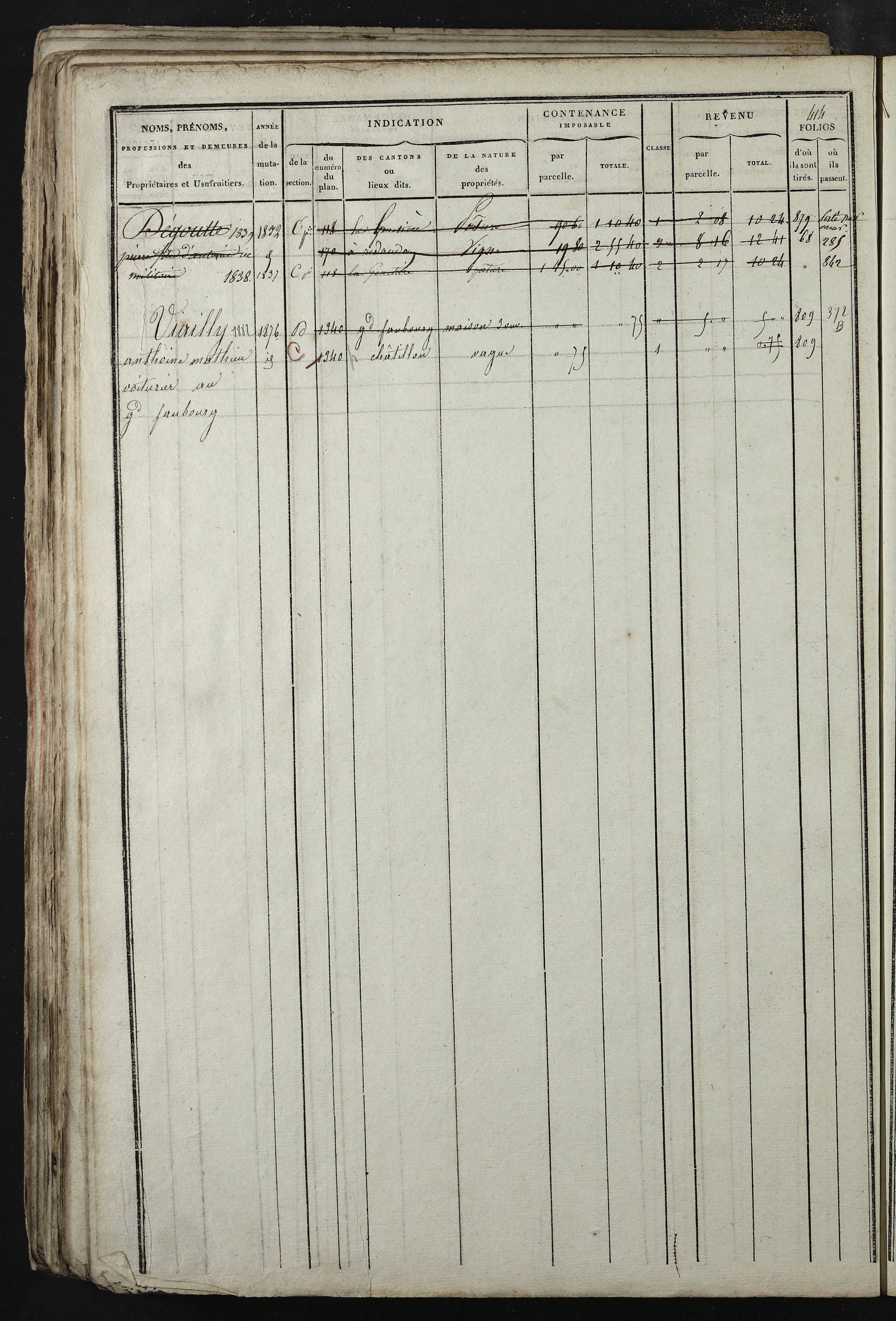 Relevant - 3 P 741 - 3 P 741 -  Folios 1 à 980  (1832-1846)