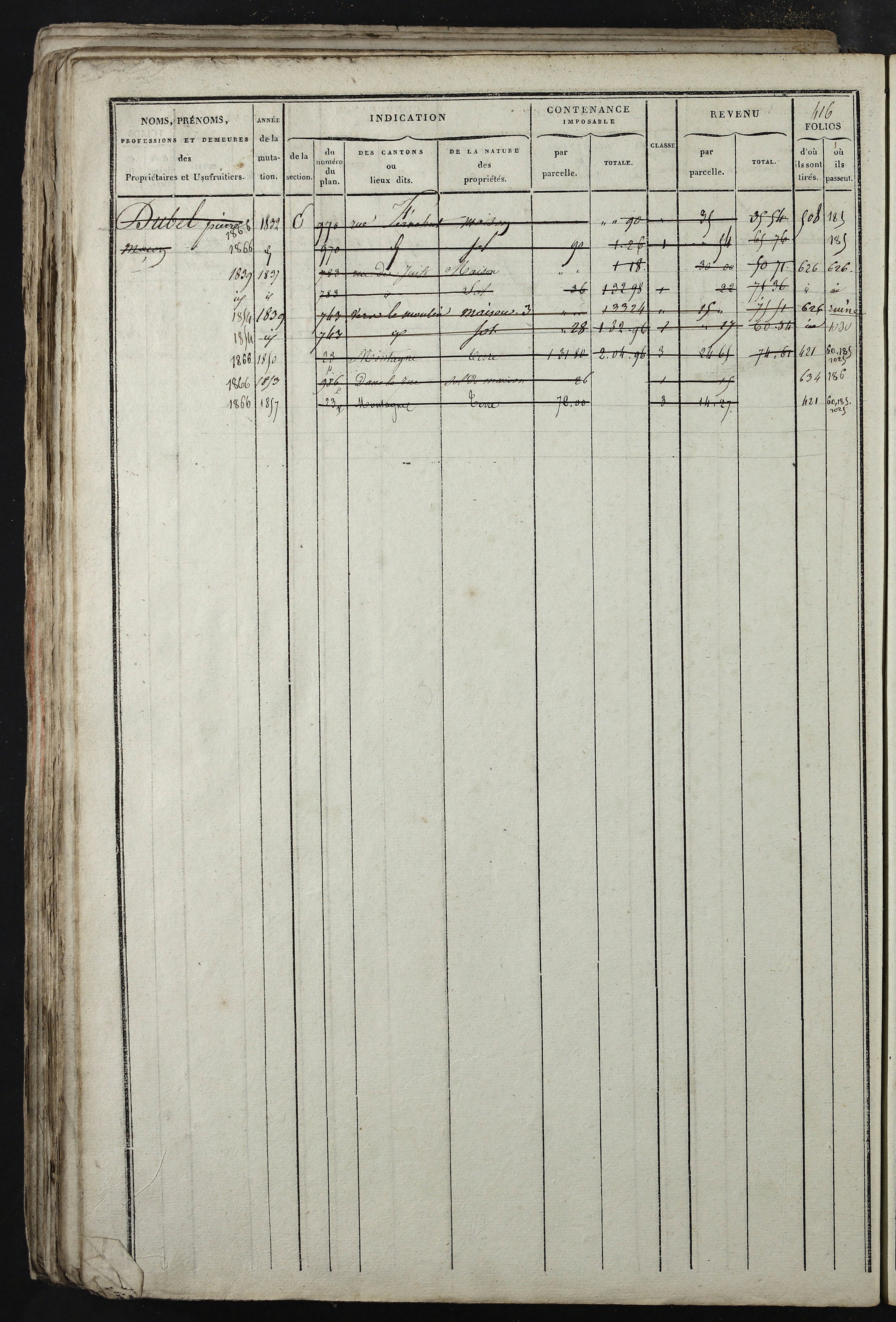 Relevant - 3 P 741 - 3 P 741 -  Folios 1 à 980  (1832-1846)