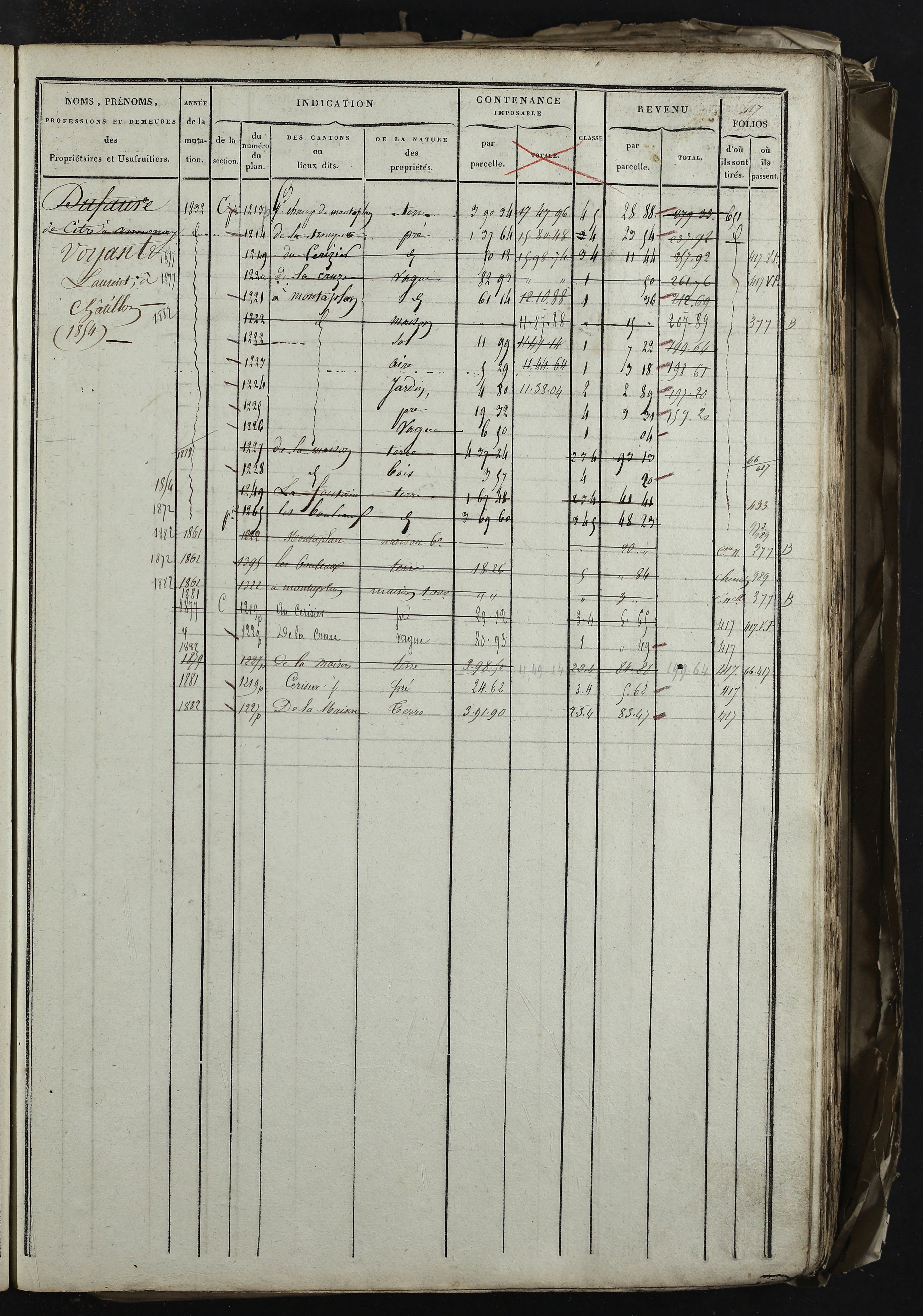 Relevant - 3 P 741 - 3 P 741 -  Folios 1 à 980  (1832-1846)