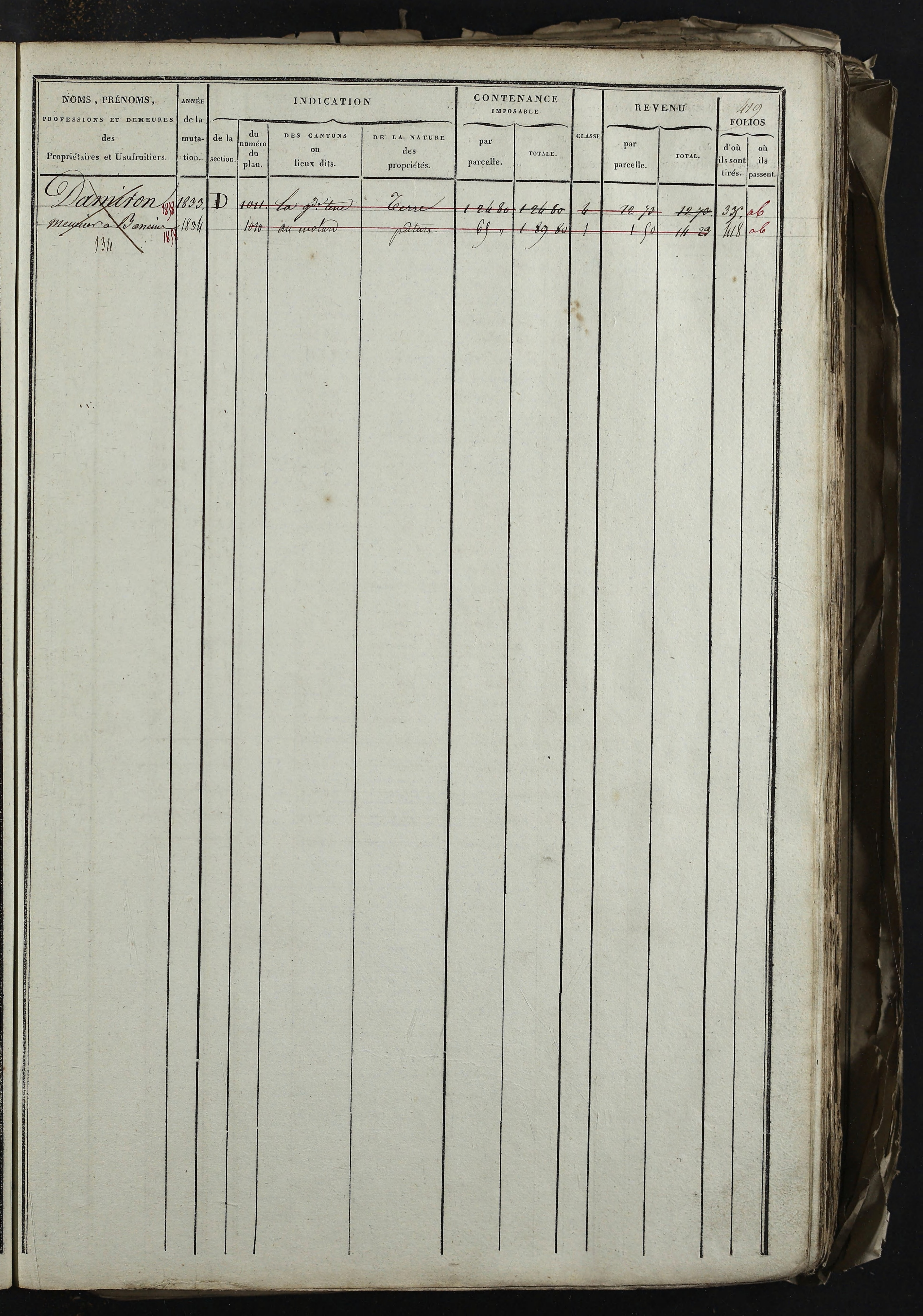 Relevant - 3 P 741 - 3 P 741 -  Folios 1 à 980  (1832-1846)