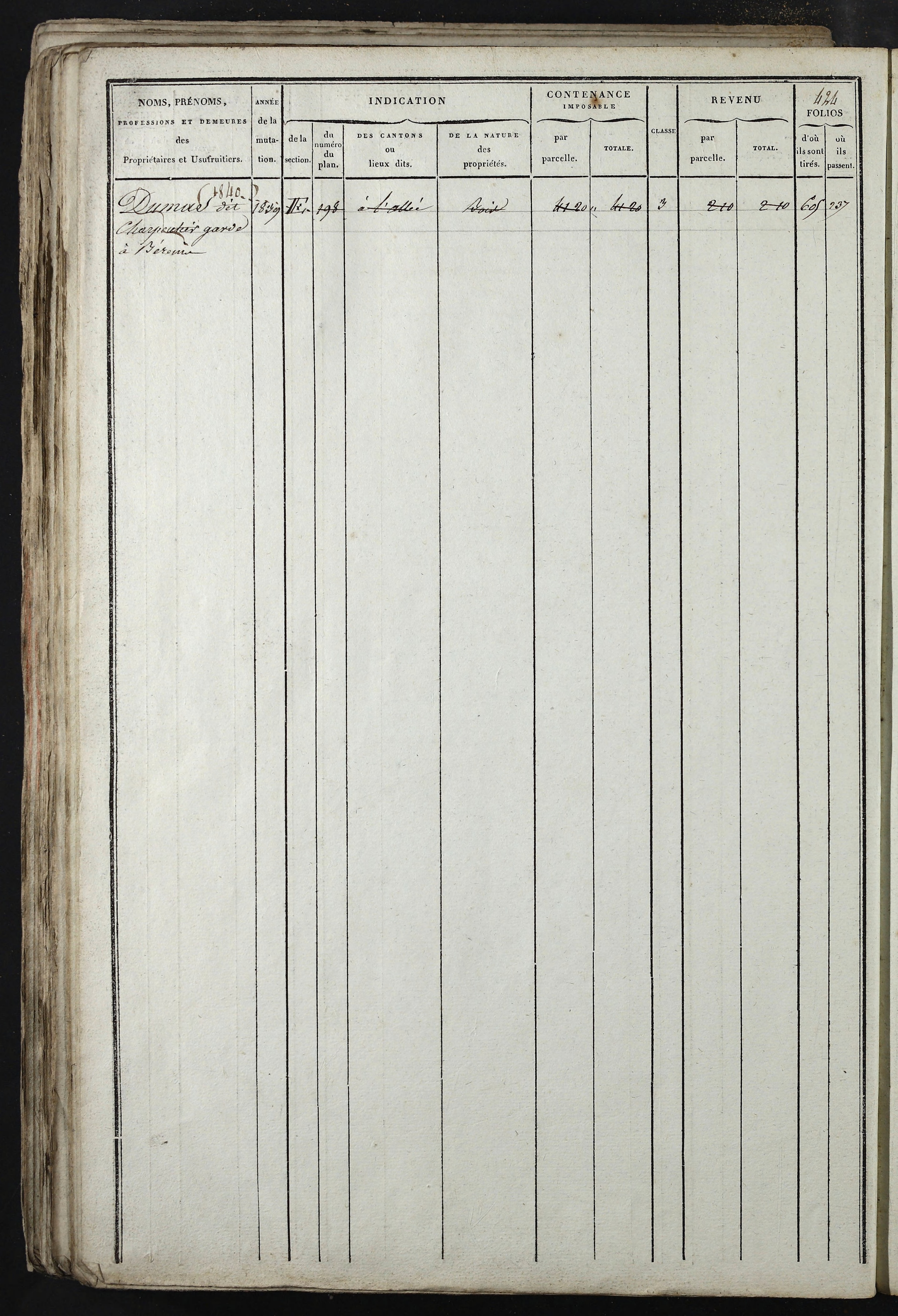 Relevant - 3 P 741 - 3 P 741 -  Folios 1 à 980  (1832-1846)