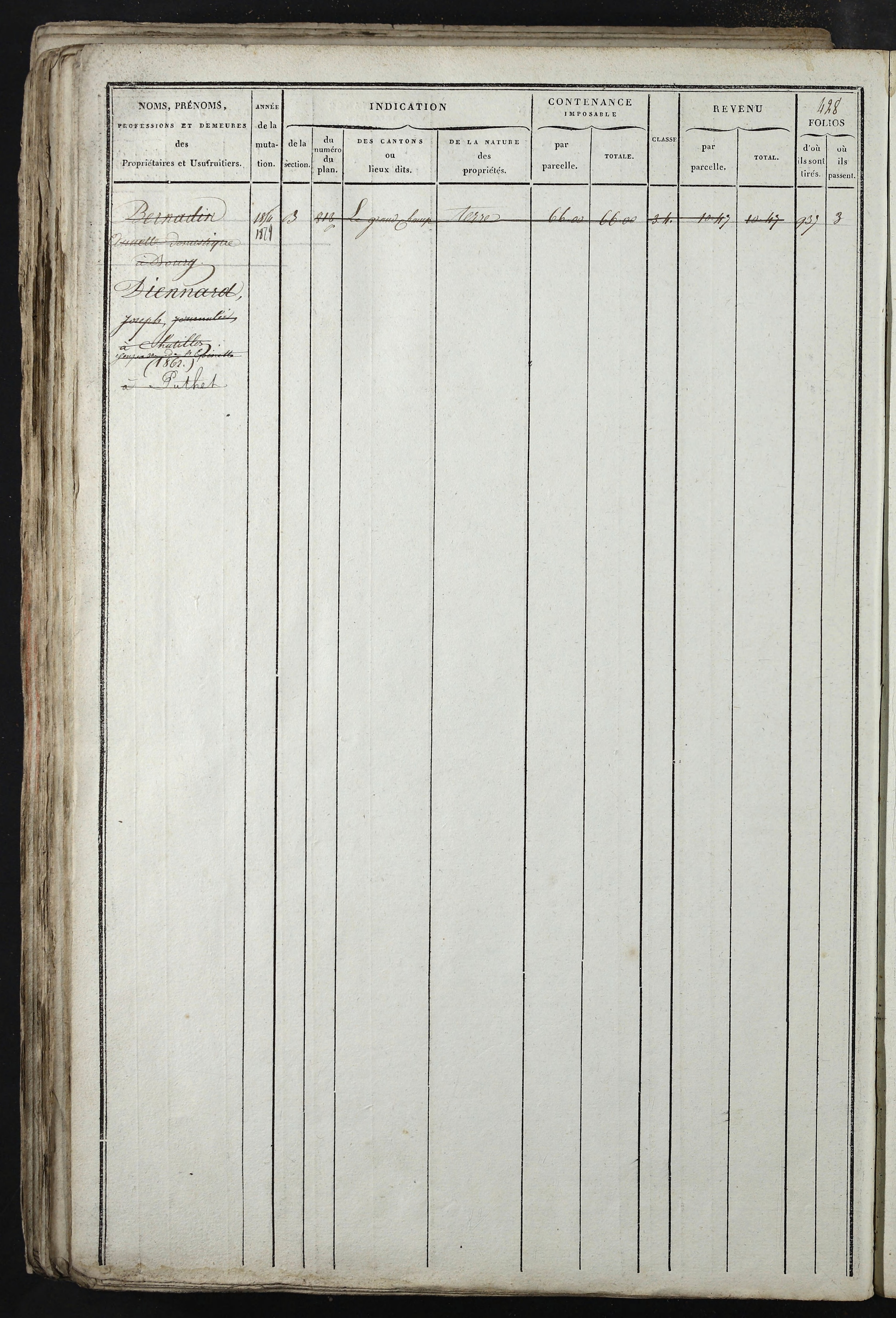 Relevant - 3 P 741 - 3 P 741 -  Folios 1 à 980  (1832-1846)