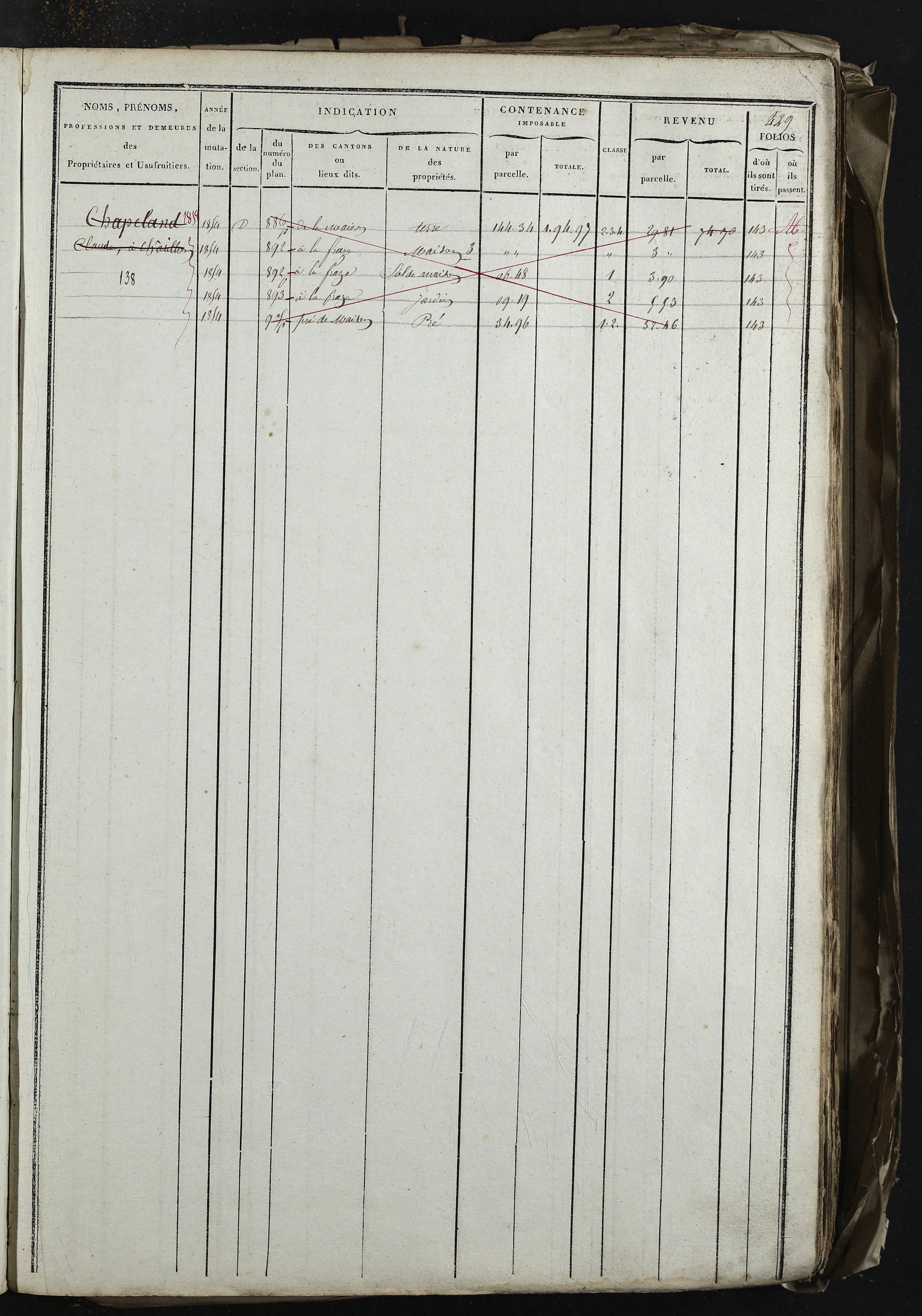 Relevant - 3 P 741 - 3 P 741 -  Folios 1 à 980  (1832-1846)